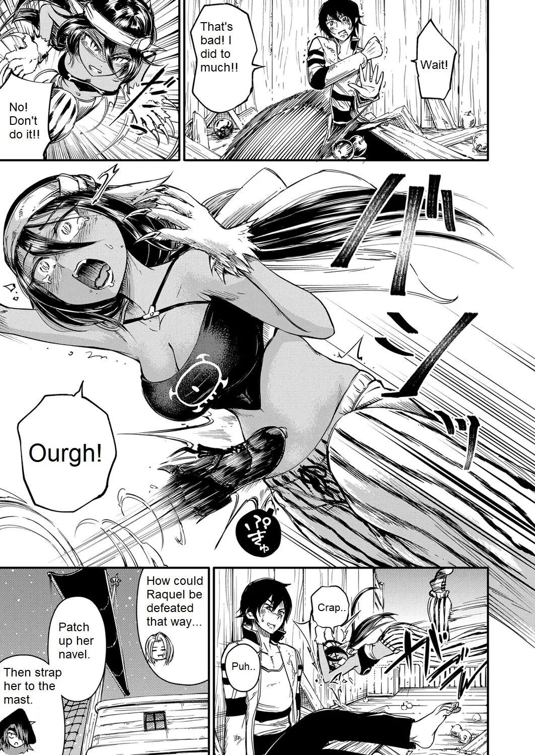 [Ishikawa Hirodi] Soukai no Heso Kaizoku Ch. 2 Kokurou Tsukiyo ni Naku | Navel Fetish Pirates 2 (COMIC ExE 06) [English] [Digital] image number 6