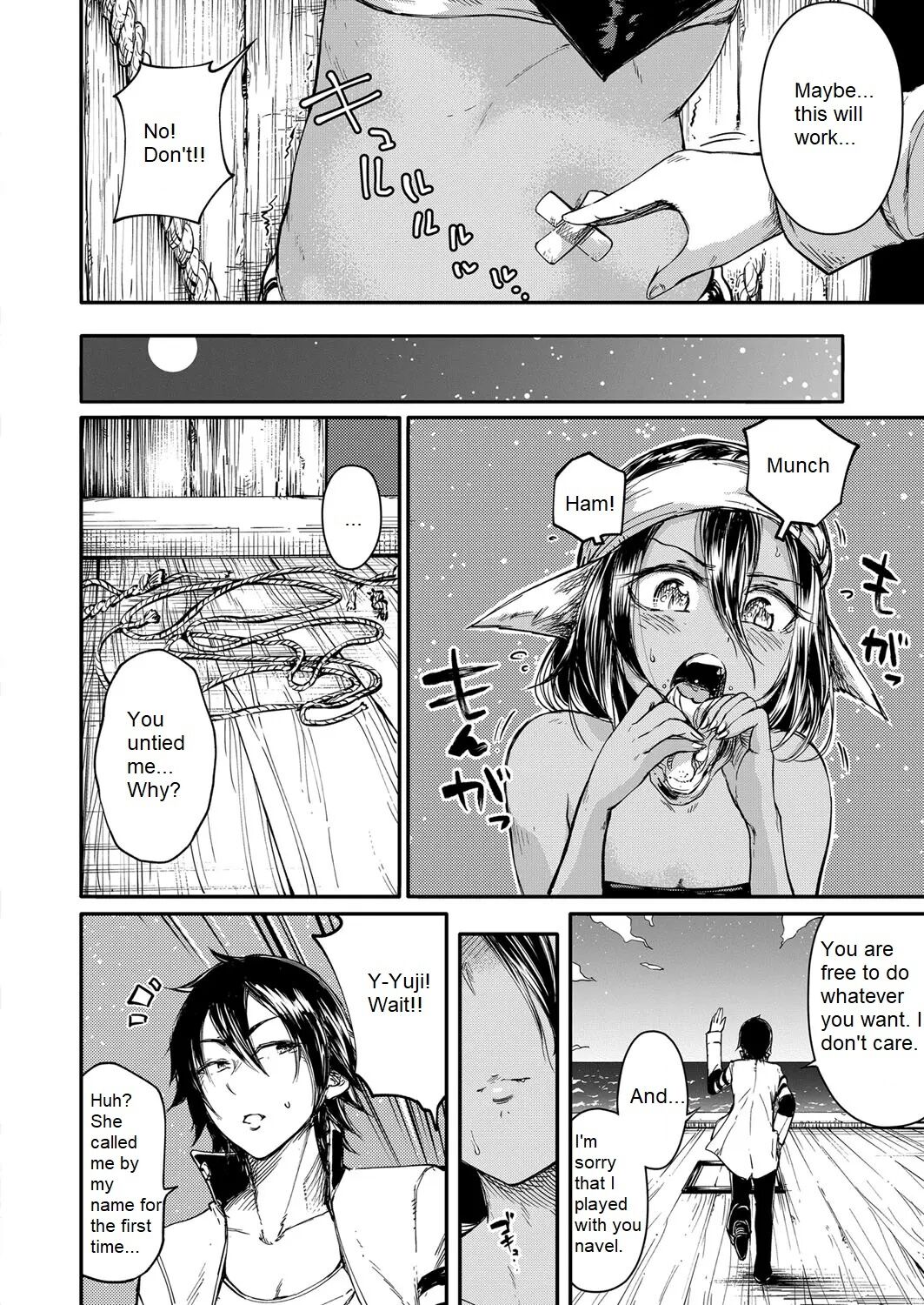 [Ishikawa Hirodi] Soukai no Heso Kaizoku Ch. 2 Kokurou Tsukiyo ni Naku | Navel Fetish Pirates 2 (COMIC ExE 06) [English] [Digital] image number 9