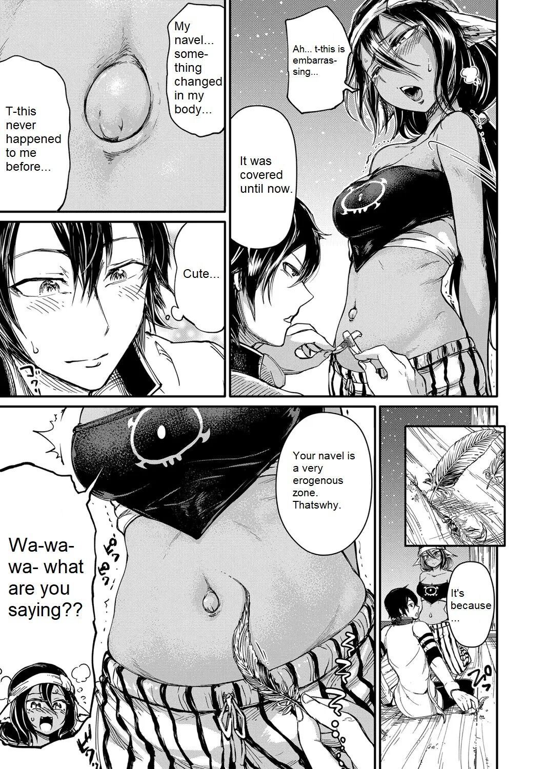 [Ishikawa Hirodi] Soukai no Heso Kaizoku Ch. 2 Kokurou Tsukiyo ni Naku | Navel Fetish Pirates 2 (COMIC ExE 06) [English] [Digital] image number 12