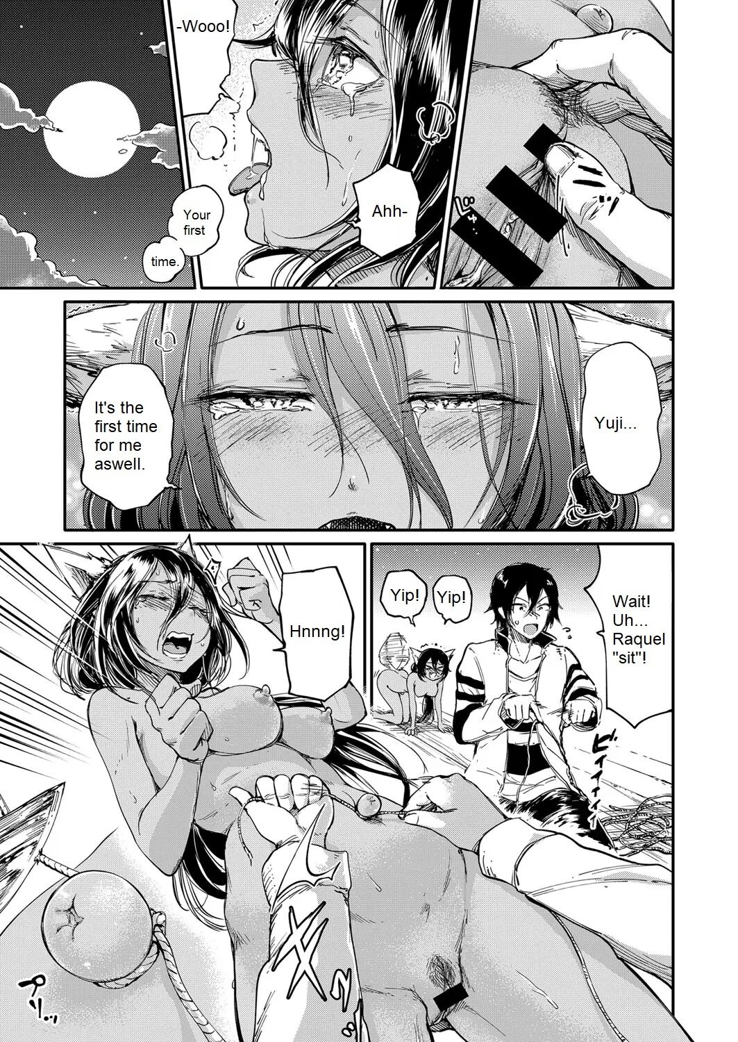 [Ishikawa Hirodi] Soukai no Heso Kaizoku Ch. 2 Kokurou Tsukiyo ni Naku | Navel Fetish Pirates 2 (COMIC ExE 06) [English] [Digital] image number 18