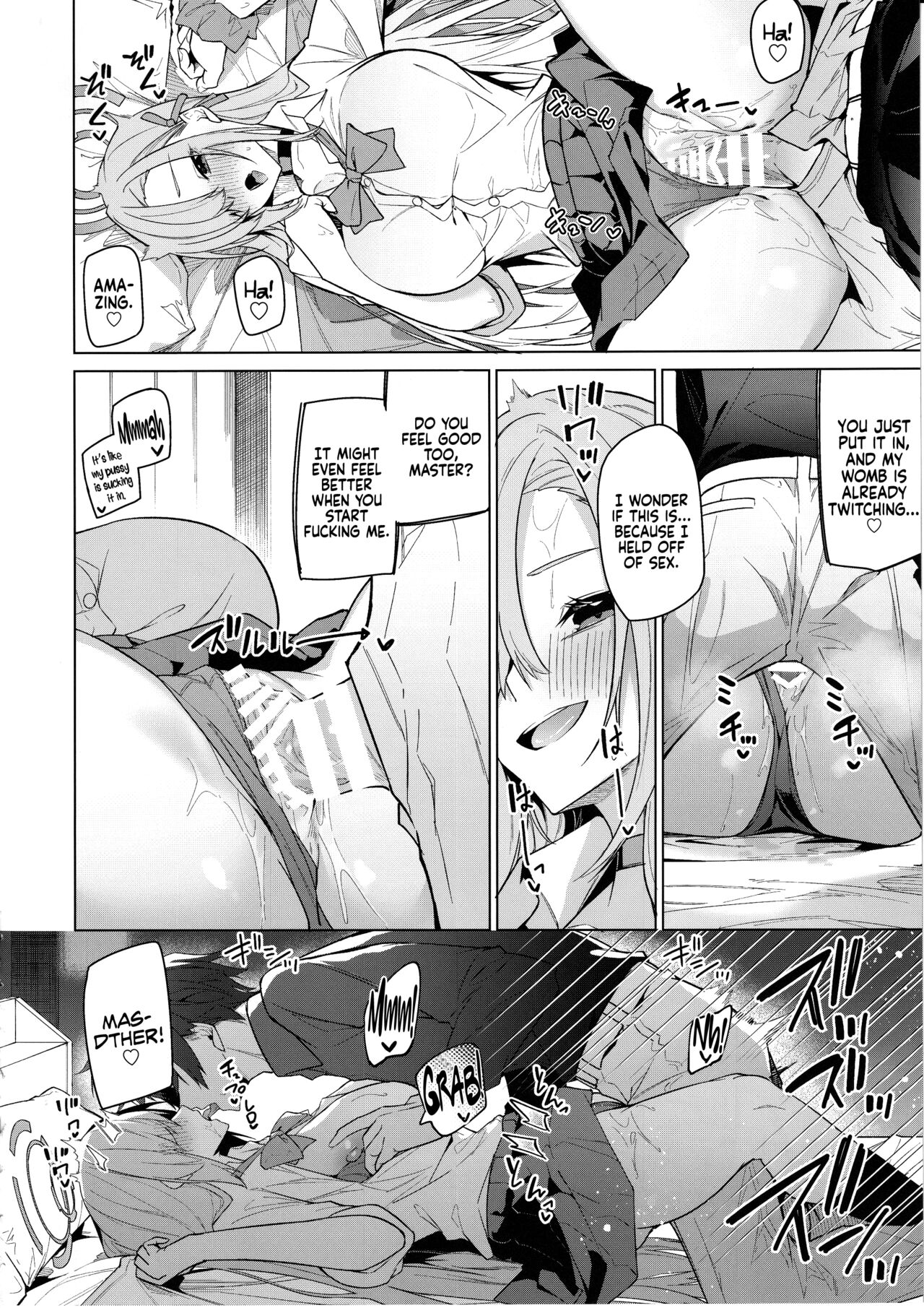 (C103) [Jun Tokuchuu Kuro Mask (Hetaren)] Asuna to Isshuukan Go ni. | With Asuna after a week apart. (Blue Archive) [Coffedrug] [English] numero di immagine  7