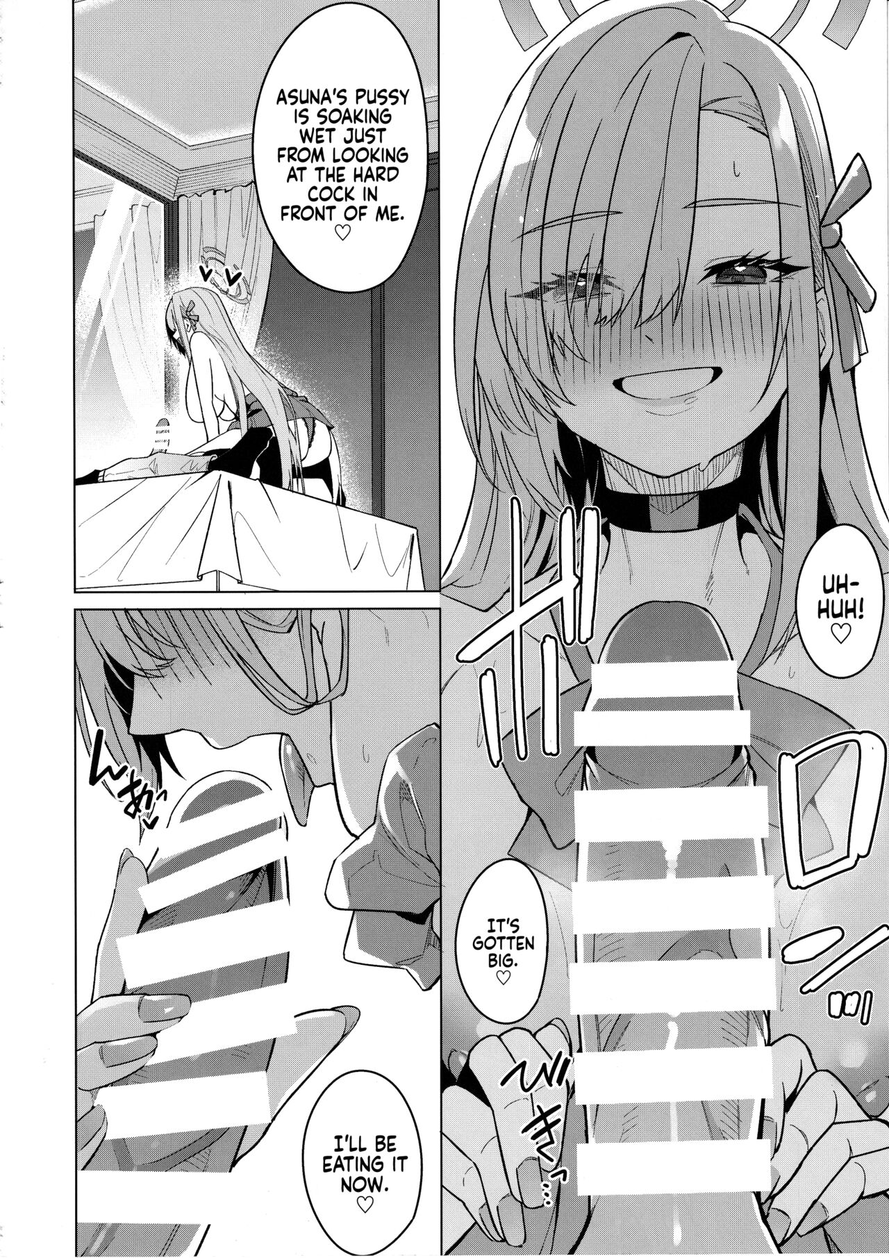 (C103) [Jun Tokuchuu Kuro Mask (Hetaren)] Asuna to Isshuukan Go ni. | With Asuna after a week apart. (Blue Archive) [Coffedrug] [English] numero di immagine  17