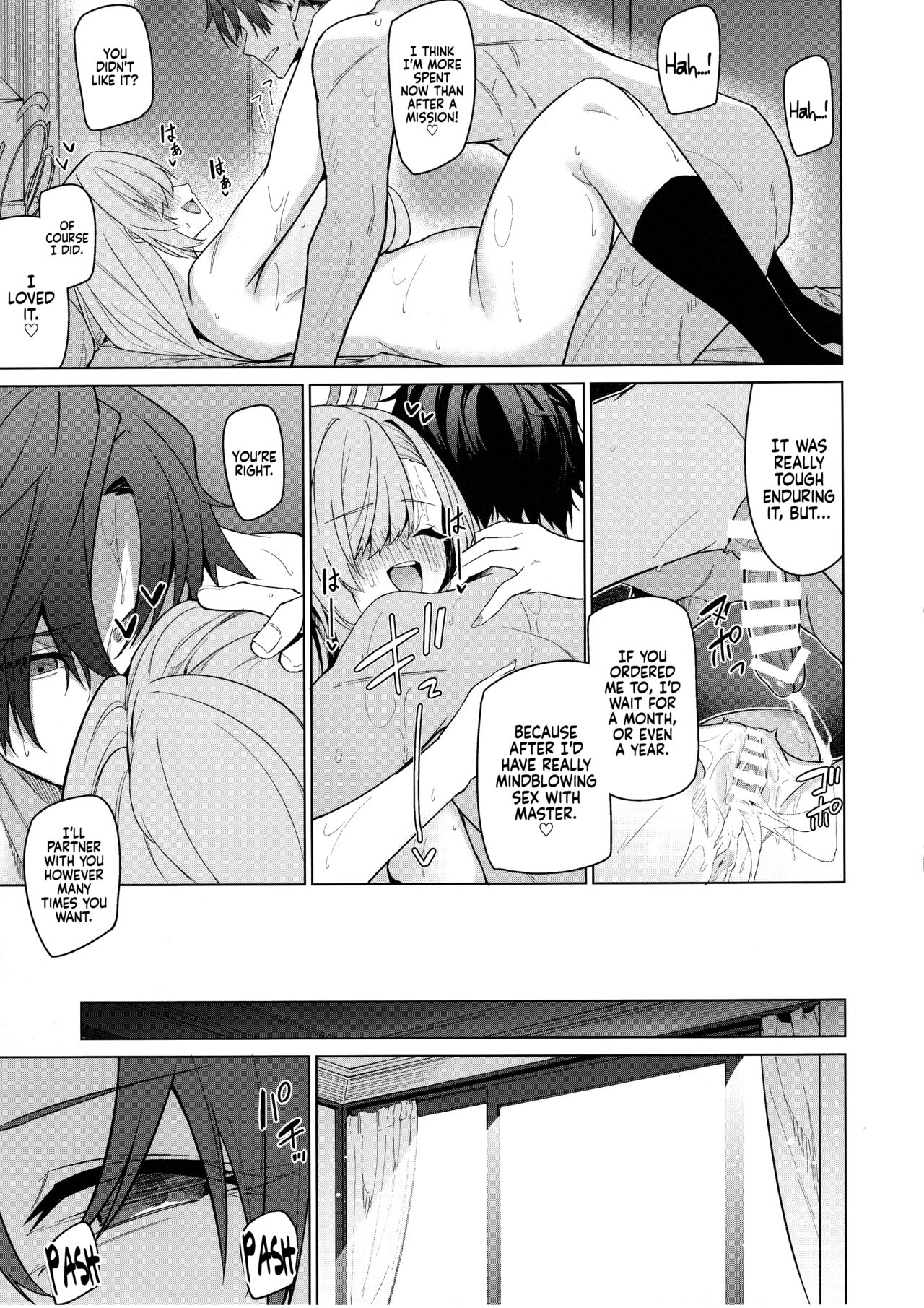 (C103) [Jun Tokuchuu Kuro Mask (Hetaren)] Asuna to Isshuukan Go ni. | With Asuna after a week apart. (Blue Archive) [Coffedrug] [English] numero di immagine  30