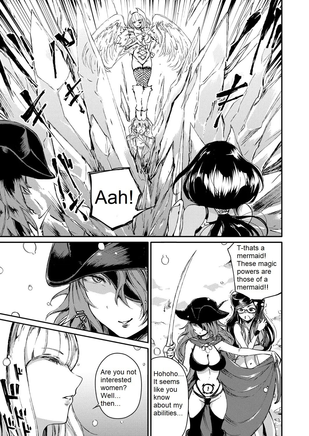 [Ishikawa Hirodi] Soukai no Heso Kaizoku Ch. 3 large fire small ice | Navel Fetish Pirates 3 (COMIC ExE 11) [English] [Digital] image number 4