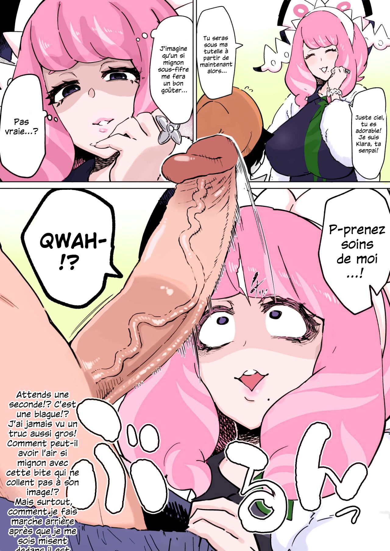 [Dekosuke] Shingao Kawaigari Kurara-san | Klara s'occupe du petit nouveau (Pokémon) [French] [Sloth] [Colorized] [Decensored] 图片编号 1