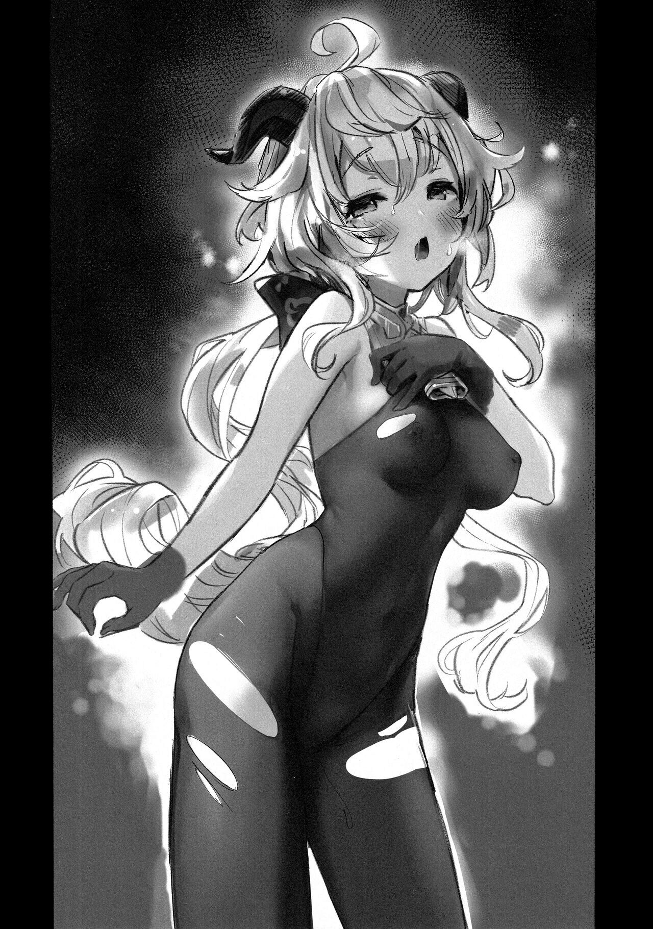 (C101) [bannoutumayoujiire (Bitou)] Ganyu Zangyouchuu | Ganyu Hace Horas Extra (Genshin Impact) [Spanish] [Scan258] 图片编号 2