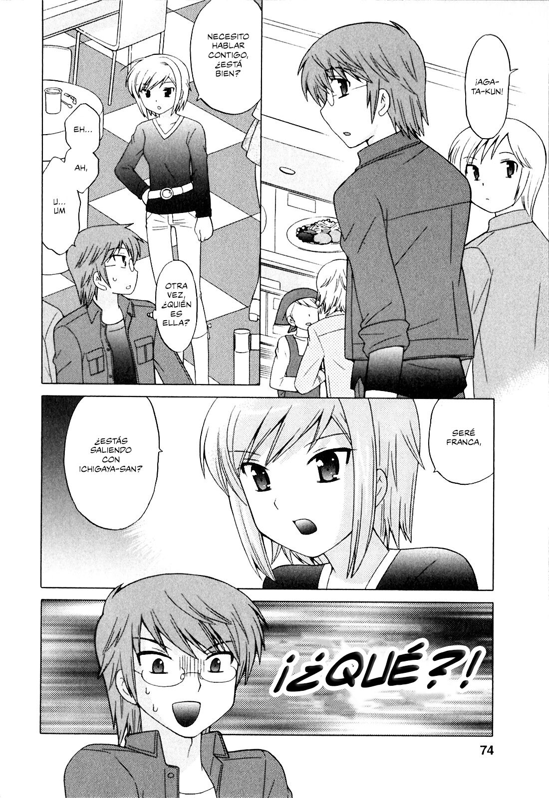 [Kotono Wakako] Classmate wa Ore no Yome! 1 - Cap. 4 [Spanish] [Independent Scan] image number 7