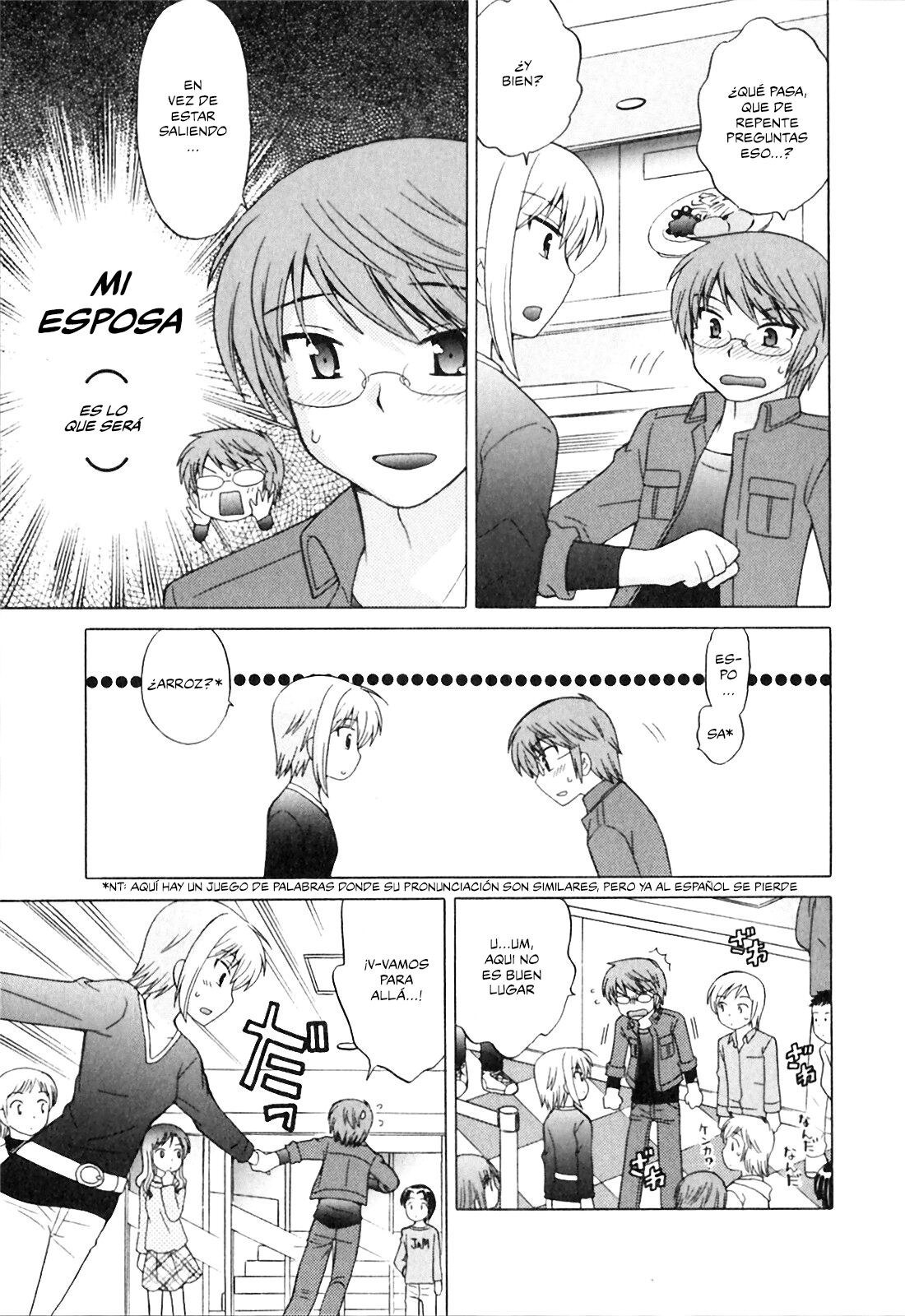 [Kotono Wakako] Classmate wa Ore no Yome! 1 - Cap. 4 [Spanish] [Independent Scan] image number 8