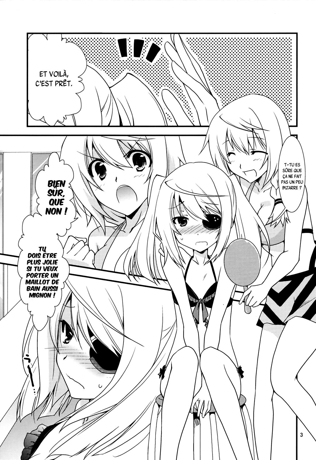 (C83) [CHAGASHI SAIBAN (Yamabuki Mook)] CharlxLauxSummer Sea! (Infinite Stratos) [French] {SAXtrad} 이미지 번호 2