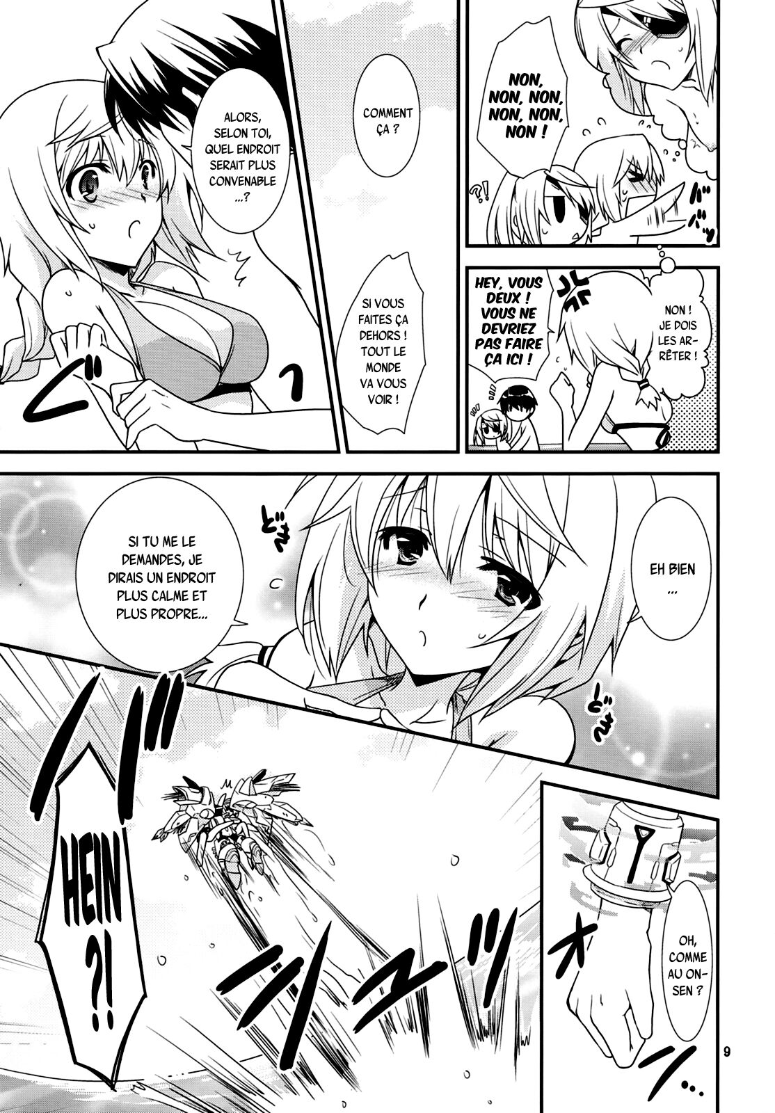 (C83) [CHAGASHI SAIBAN (Yamabuki Mook)] CharlxLauxSummer Sea! (Infinite Stratos) [French] {SAXtrad} 이미지 번호 8