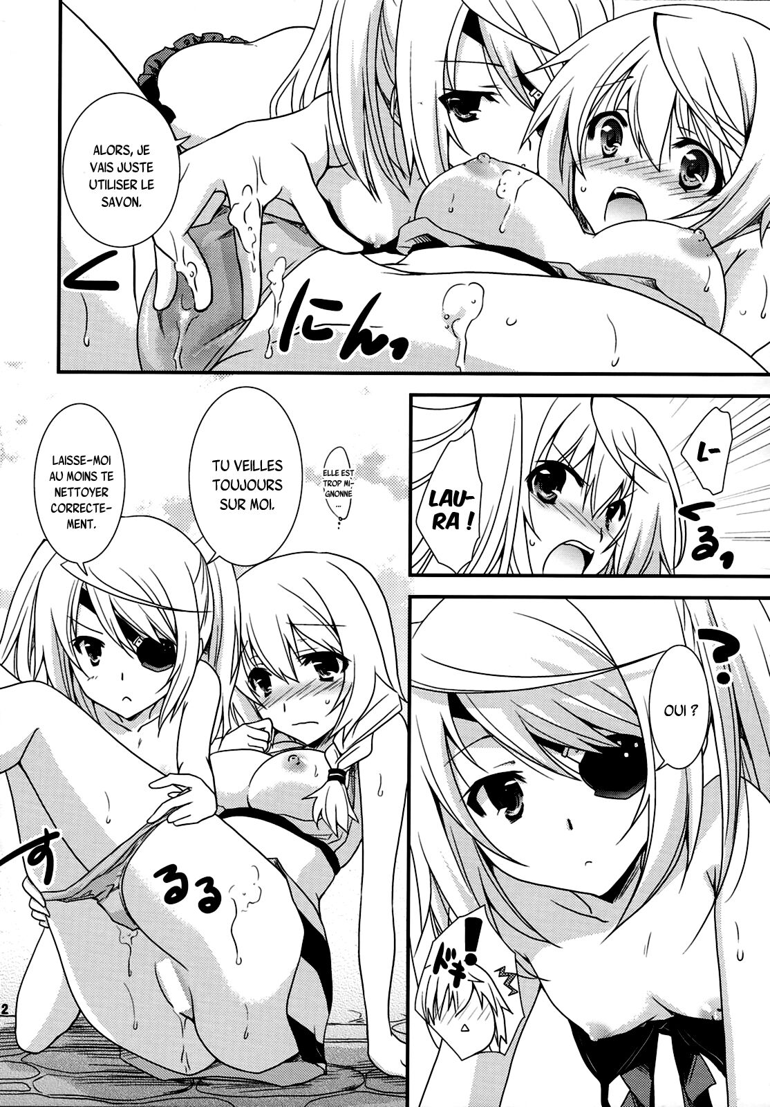 (C83) [CHAGASHI SAIBAN (Yamabuki Mook)] CharlxLauxSummer Sea! (Infinite Stratos) [French] {SAXtrad} 이미지 번호 11