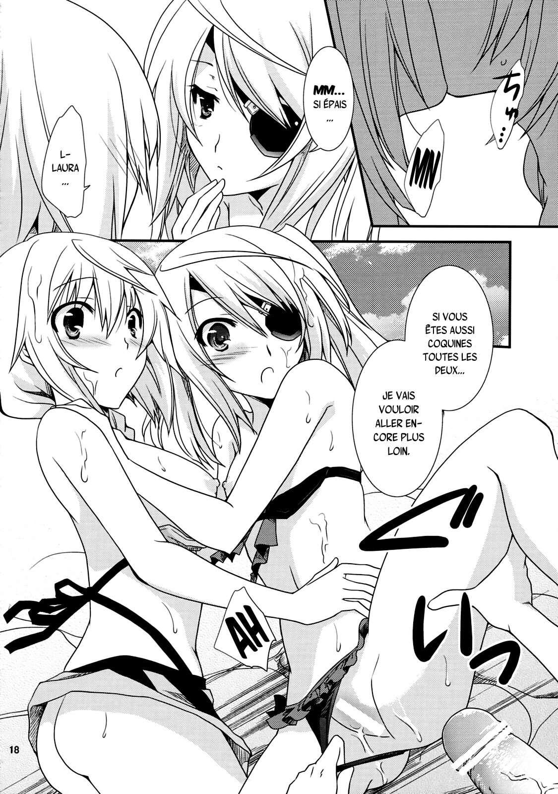 (C83) [CHAGASHI SAIBAN (Yamabuki Mook)] CharlxLauxSummer Sea! (Infinite Stratos) [French] {SAXtrad} 이미지 번호 17
