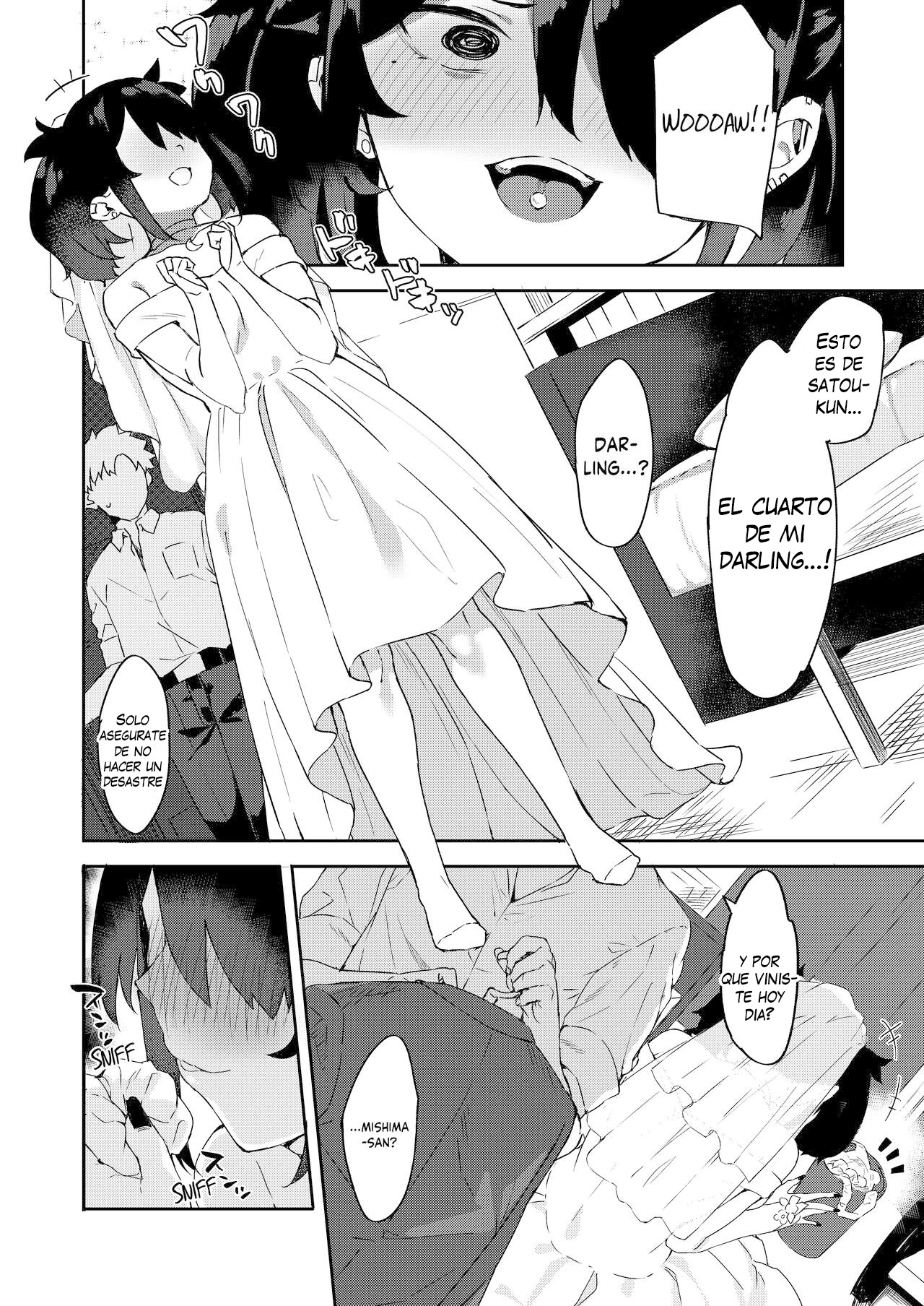 [Garimpeiro (Mame Denkyuu)] Daigaku no Douki datta Ko ga Hanayome no Kakkou shite Ongaeshi ni Kita | Mi Compañera de la Universidad me Devuelve mi Amabilidad [Spanish] [Me Banearon x P3NDEJ0] [Digital] 9eme image