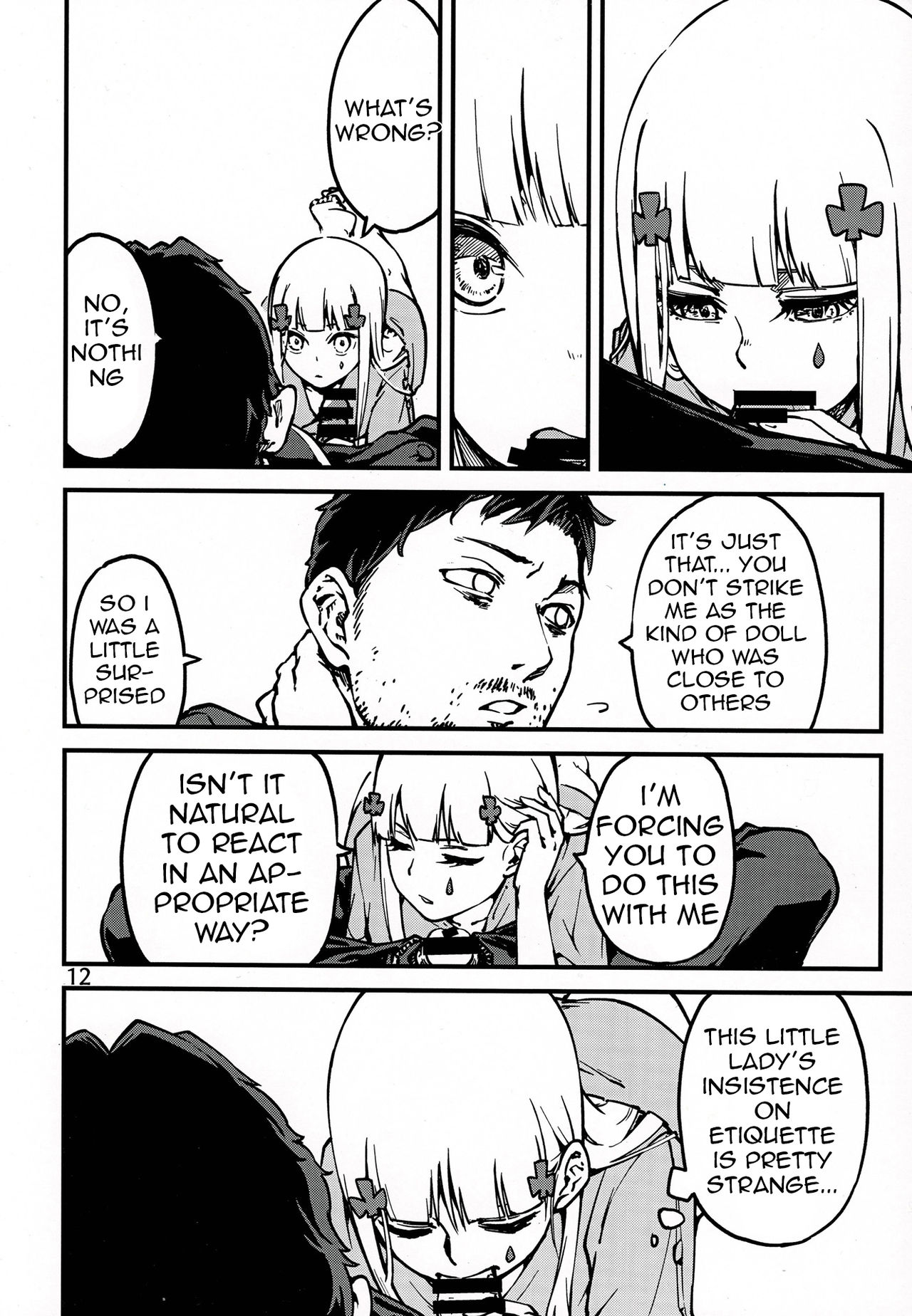 (C97) [Dekairuka] Tsuyoku Dakishimete | Please Hold Me Tight (Girls' Frontline) [English] image number 11