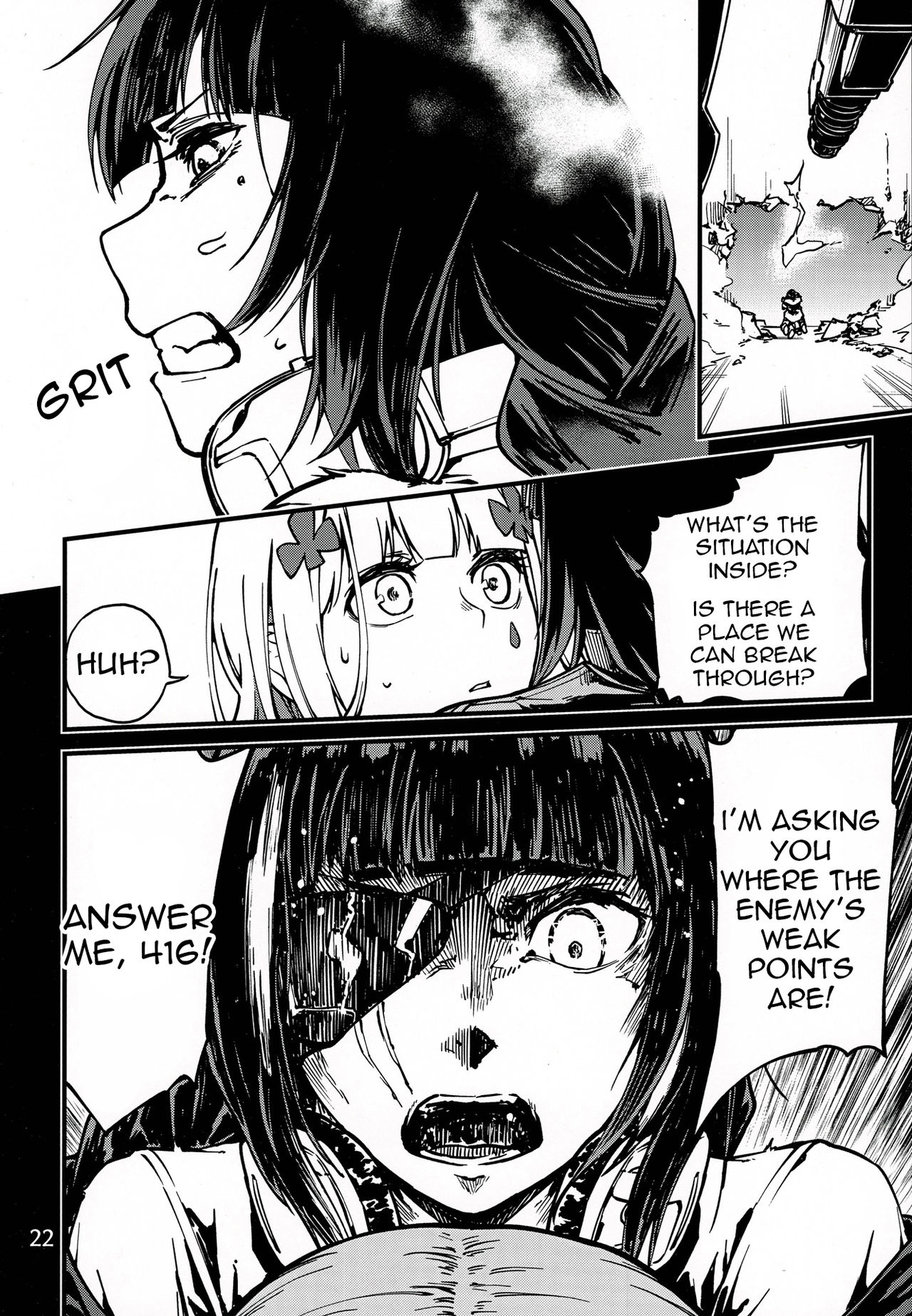 (C97) [Dekairuka] Tsuyoku Dakishimete | Please Hold Me Tight (Girls' Frontline) [English] image number 21