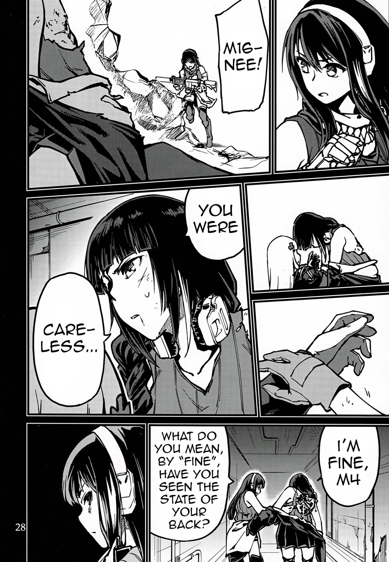 (C97) [Dekairuka] Tsuyoku Dakishimete | Please Hold Me Tight (Girls' Frontline) [English] image number 27