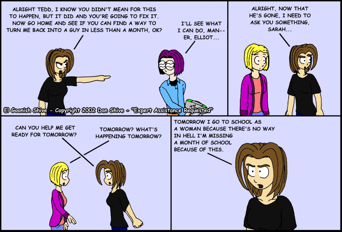 El Goonish Shive Part 2 - Sister through The Morning After numero di immagine  22