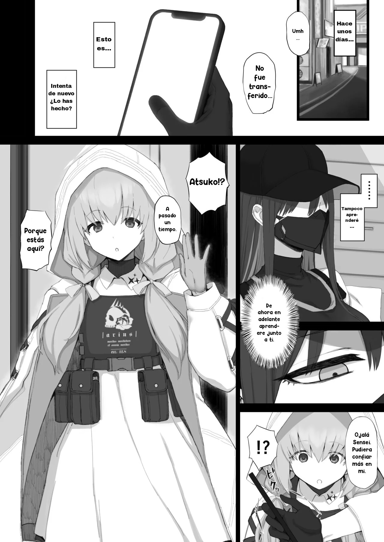 [Gomuhachi (Gomu)] Muchi ni Shokuzai Kyouiku ni Nikuyoku (Blue Archive) [Spanish] [MultiWaifu Ganga] [Digital] image number 3