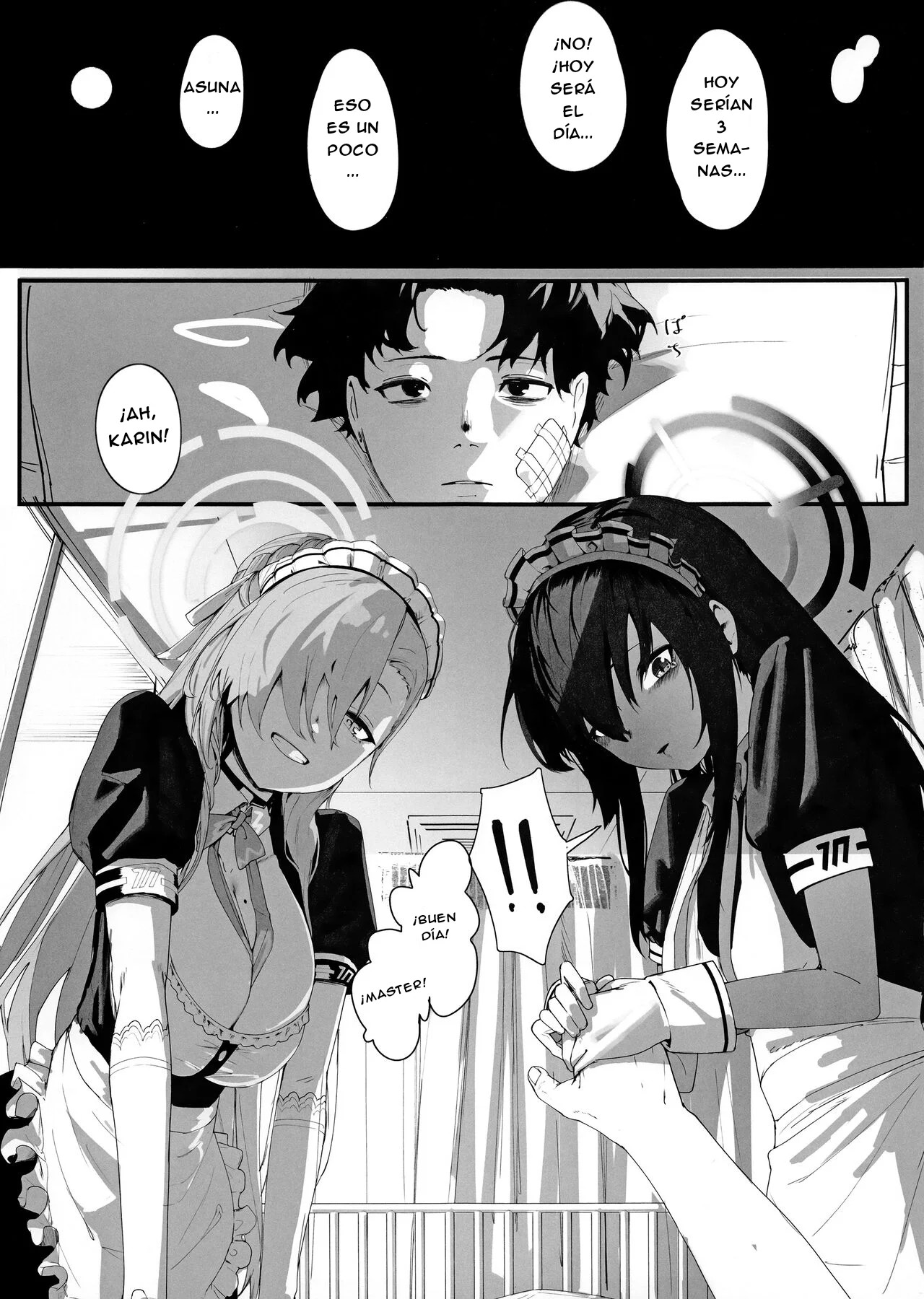 (C103) [Shikisoku Zeku (Shiki)] "Oyome-san" nii Shite Kure! (Blue Archive) [Spanish] [MultiWaifu Ganga] [Digital] numero di immagine  3