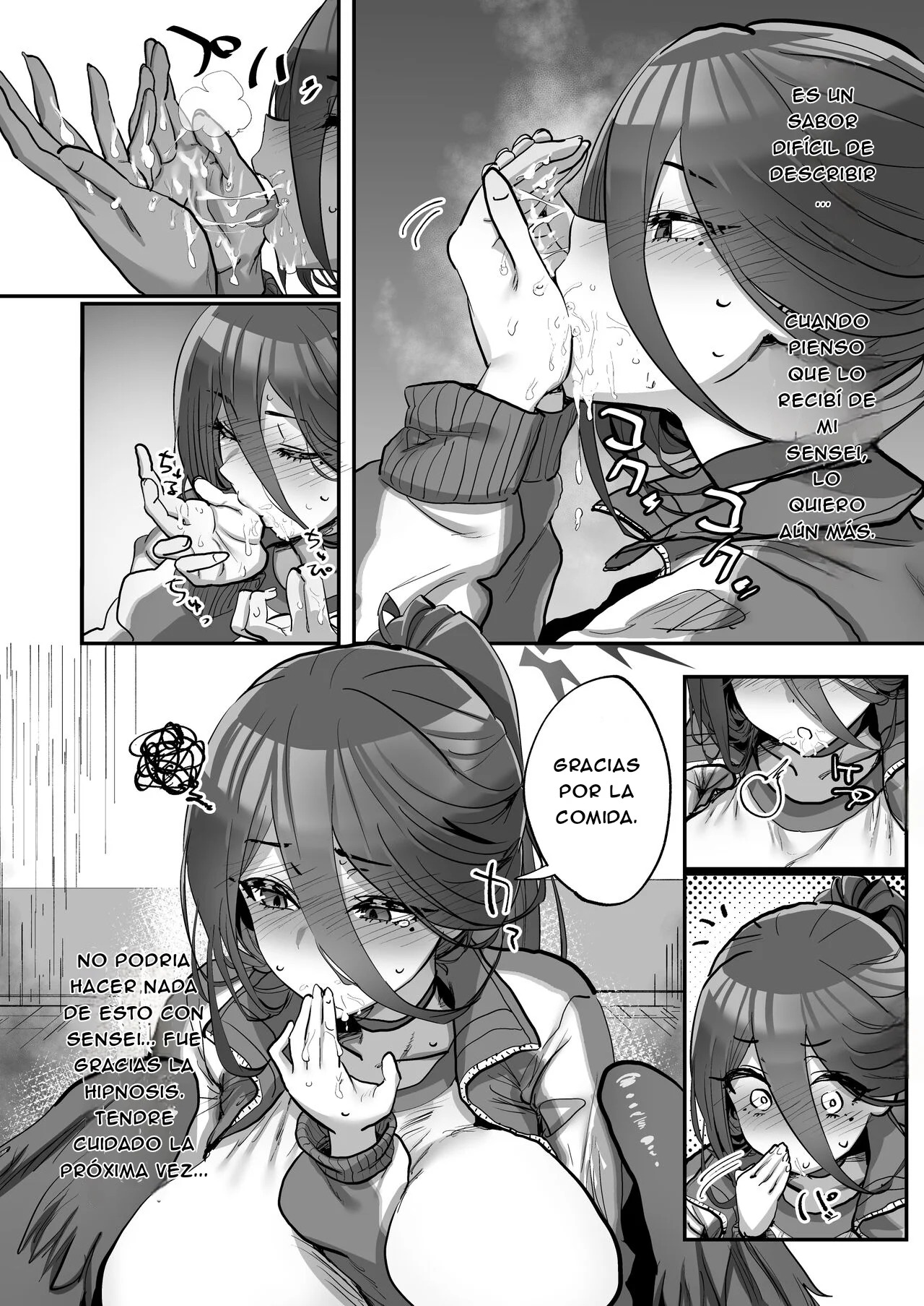 [Hikagemon (Tenpiboshi)] Sensei Saimin Smapho (Blue Archive) [Spanish] [MultiWaifu Ganga] [Digital] Bildnummer 11