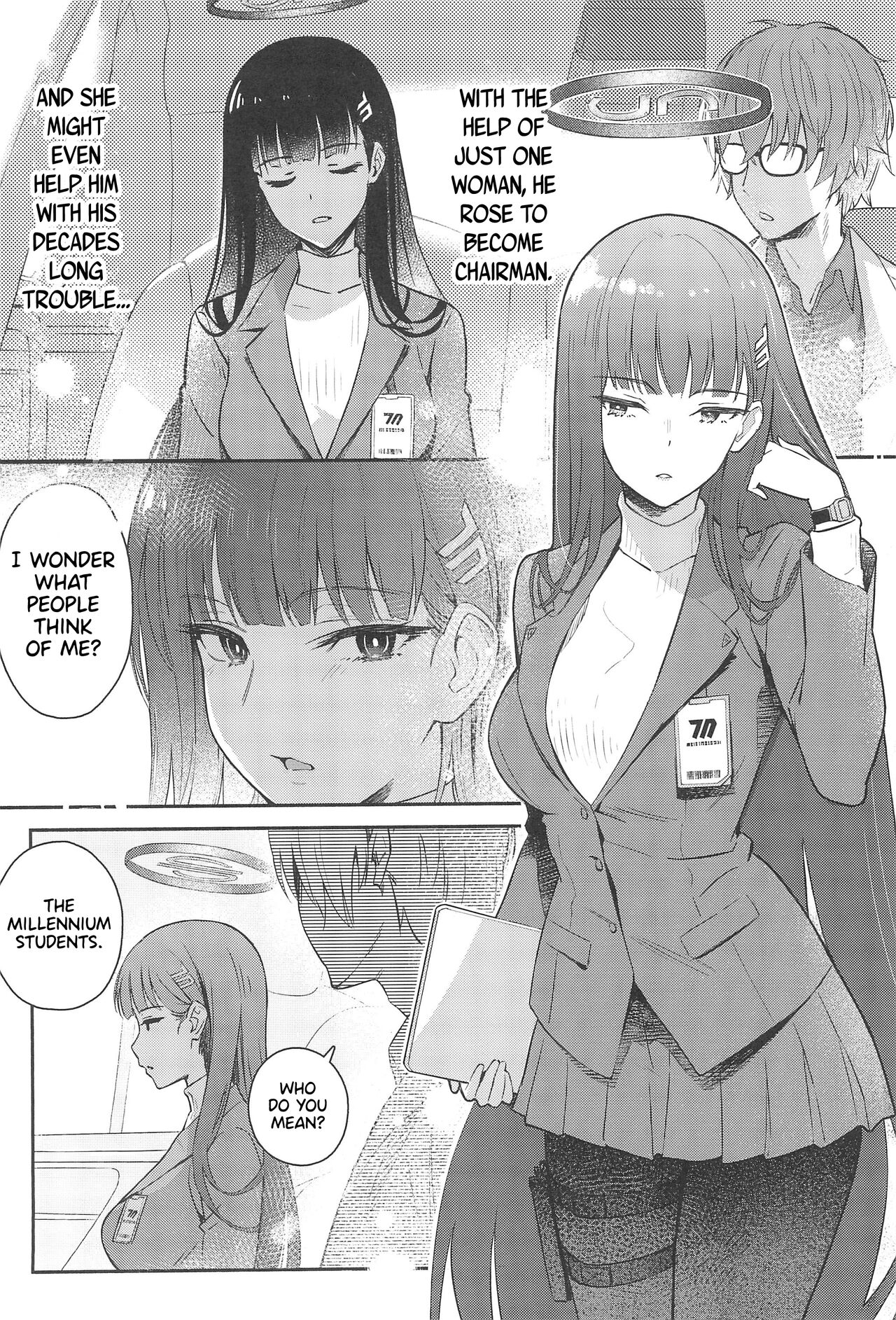 (C102) [Shiro no Ie (Yochiki)] Rio-chan wa Otosaretai. | Rio Wants to Fall in Love. (Blue Archive) [English] [ConTL] 图片编号 8