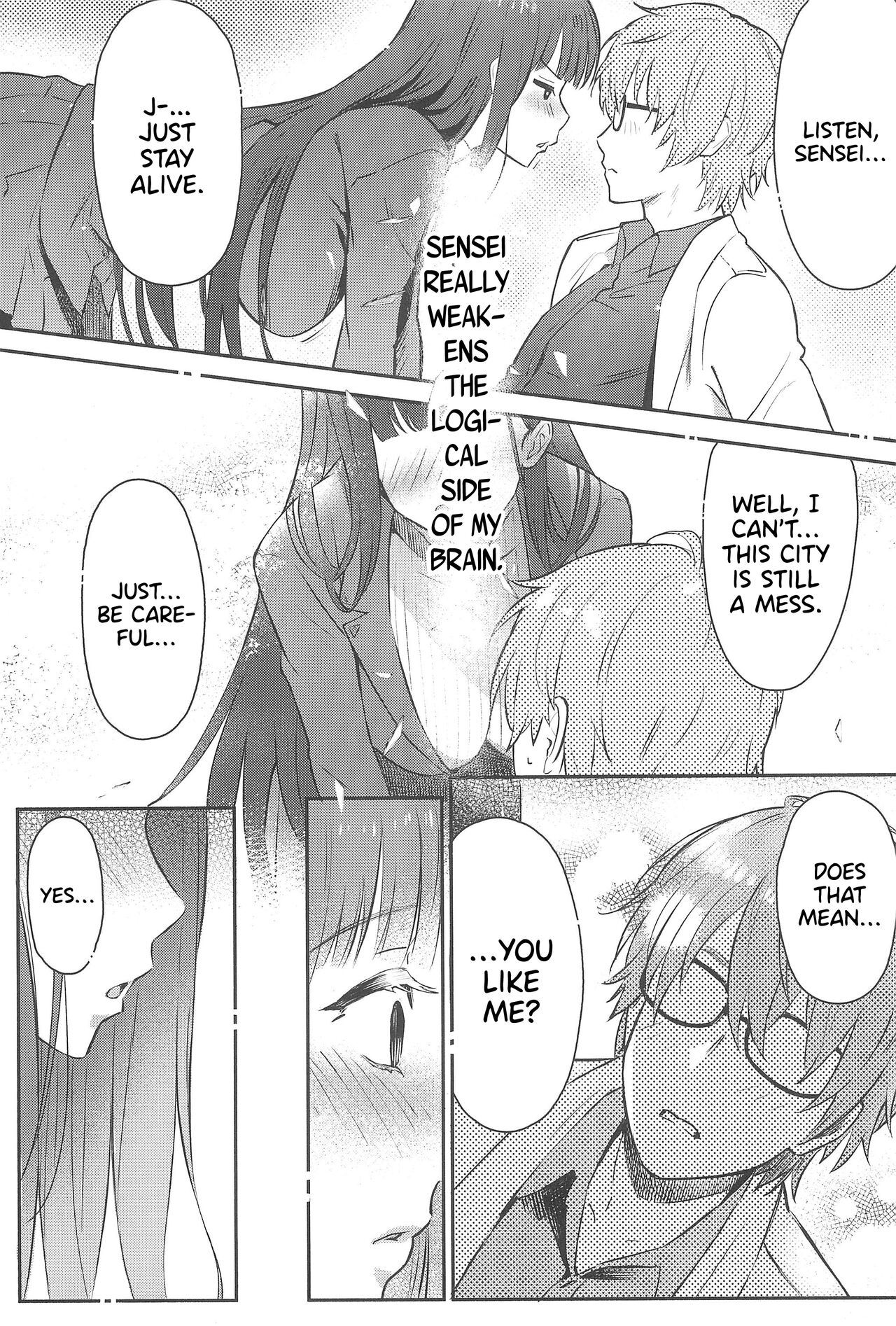 (C102) [Shiro no Ie (Yochiki)] Rio-chan wa Otosaretai. | Rio Wants to Fall in Love. (Blue Archive) [English] [ConTL] 图片编号 11