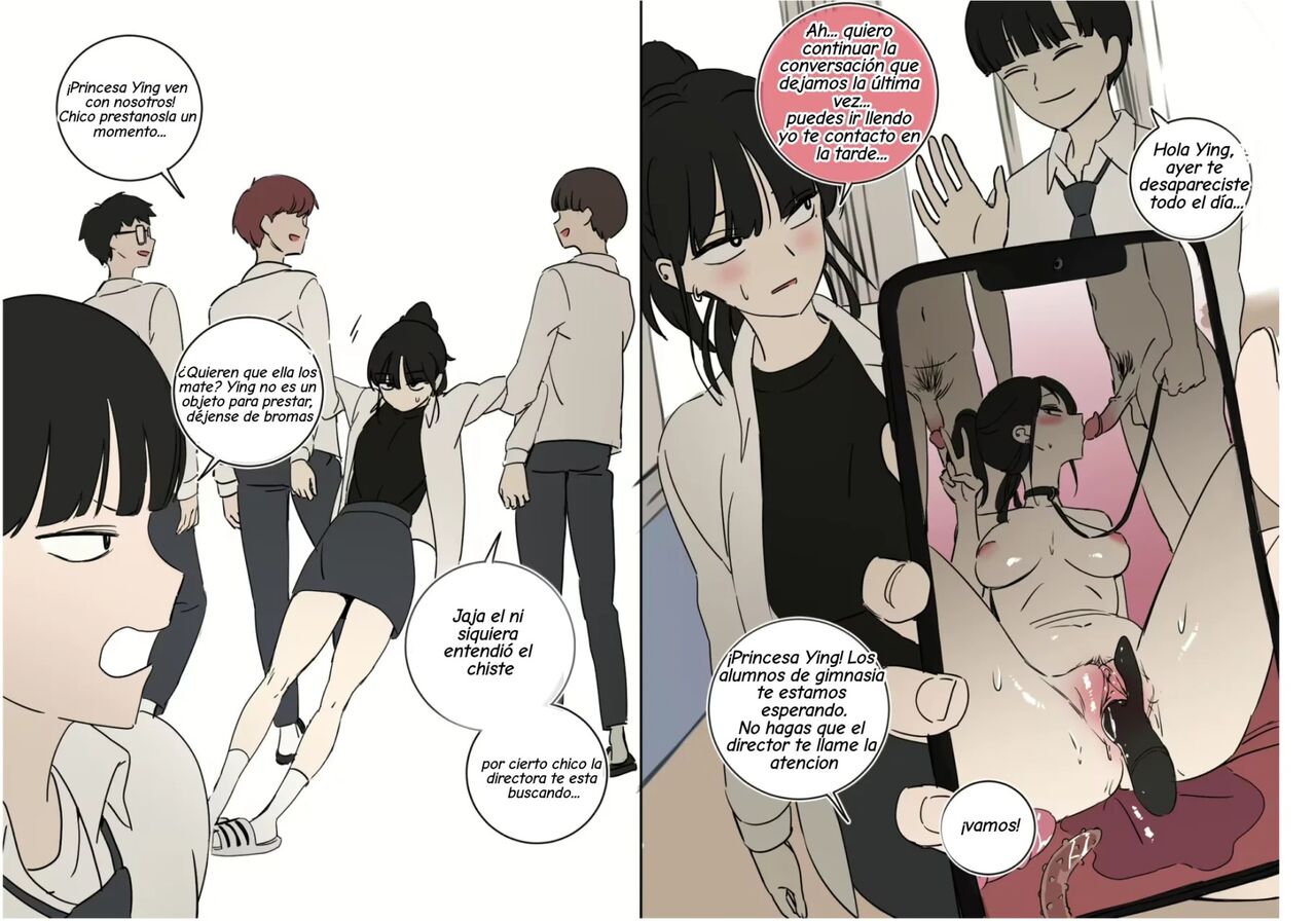 [LUXsumildo] Las chicas de los comics web [Spanish] [Scan Jheili] imagen número 4