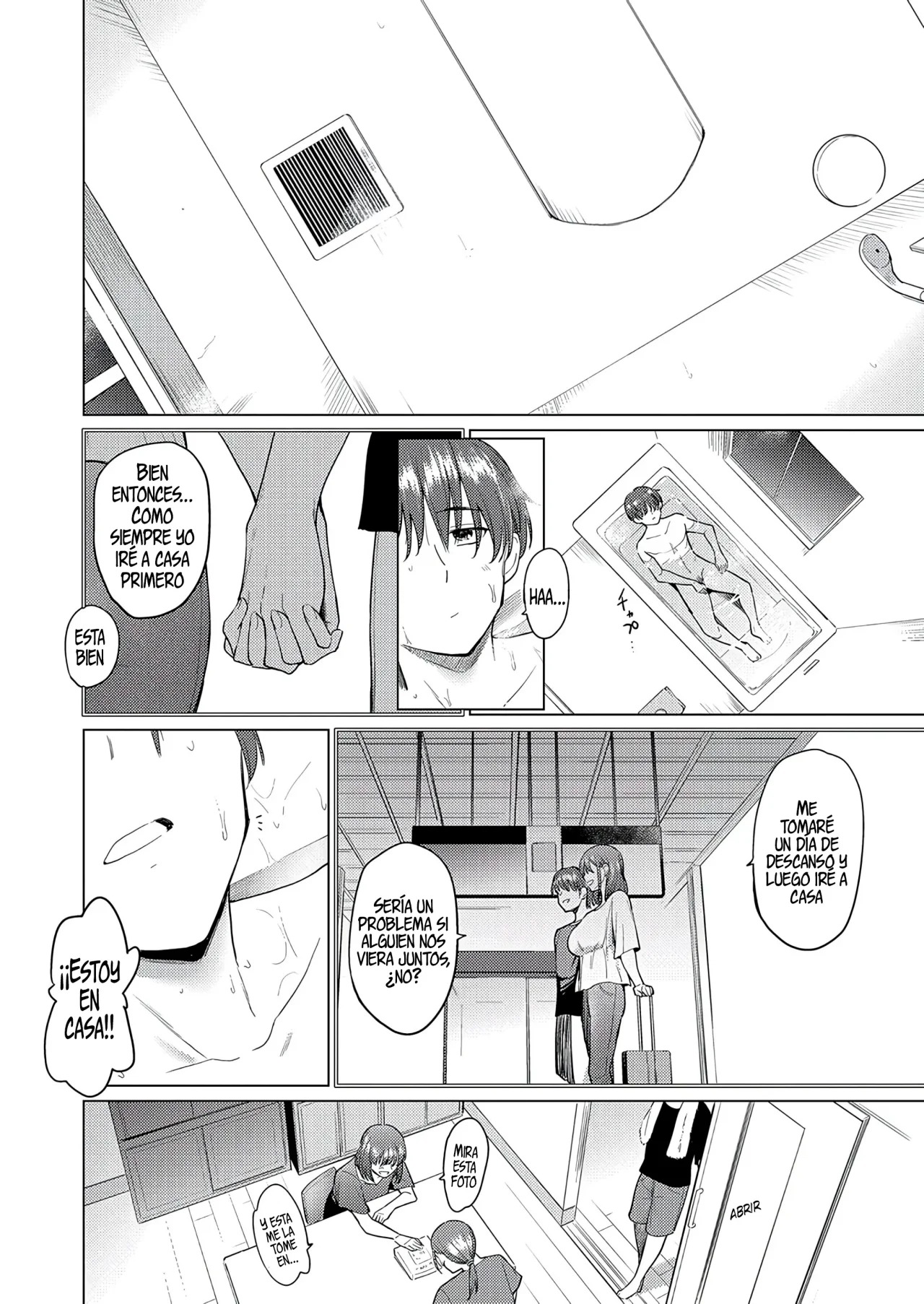 [Aoyama Kiiro.] Tooi Machi no Kimi no Tonari (COMIC Shingeki 2023-10) [Spanish] [Alteracionskl Scan S.A.] [Digital] image number 28