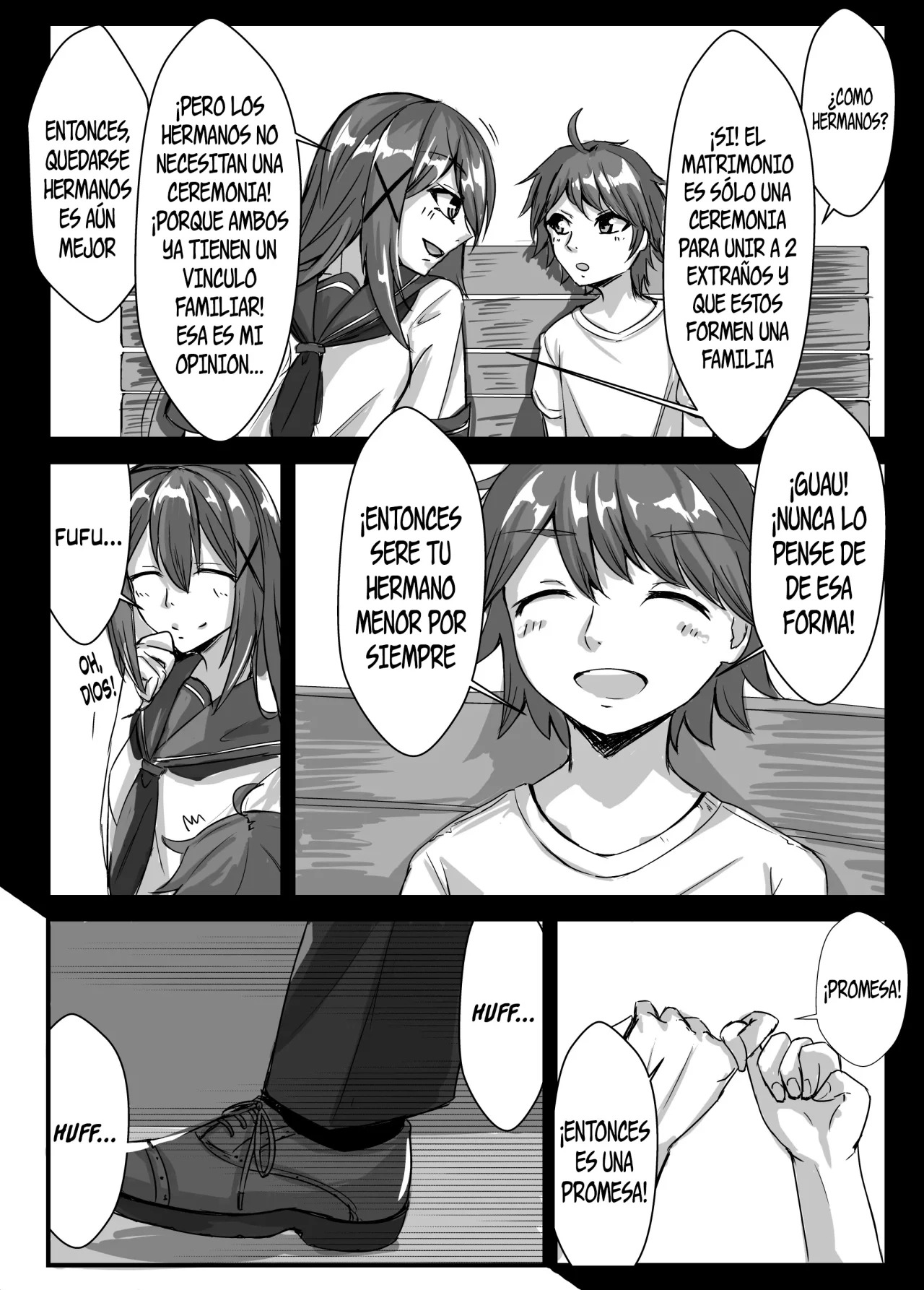 [Sebire] Kyoudai no Toshi no Sa ga 10-nen Kara 8-nen ni Naru Hanashi | Una historia de hermanos diez años menor a ocho años mayor [Spanish] [Alteracionskl Scan S.A.] [Digital] image number 3