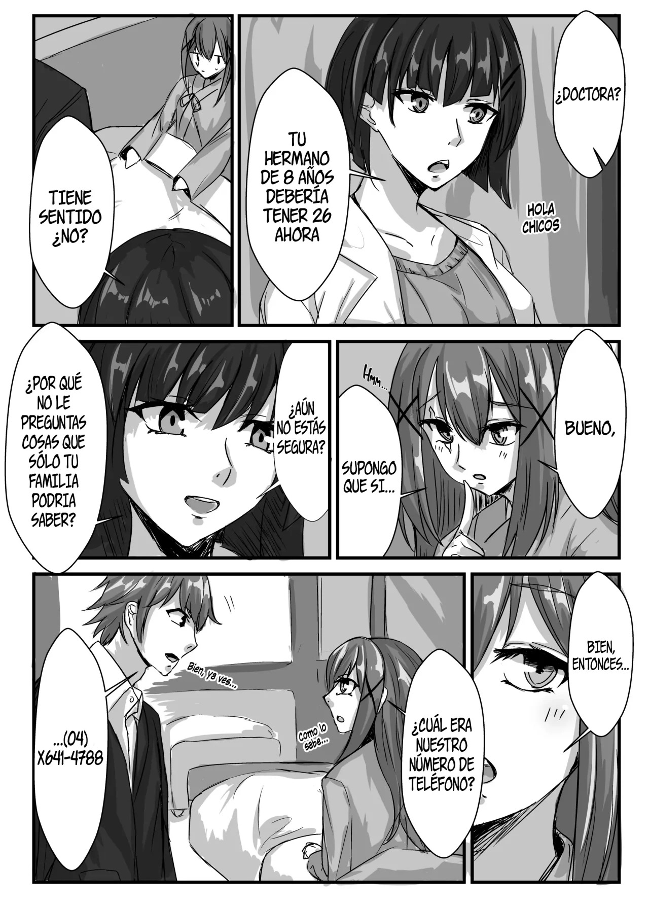 [Sebire] Kyoudai no Toshi no Sa ga 10-nen Kara 8-nen ni Naru Hanashi | Una historia de hermanos diez años menor a ocho años mayor [Spanish] [Alteracionskl Scan S.A.] [Digital] image number 6