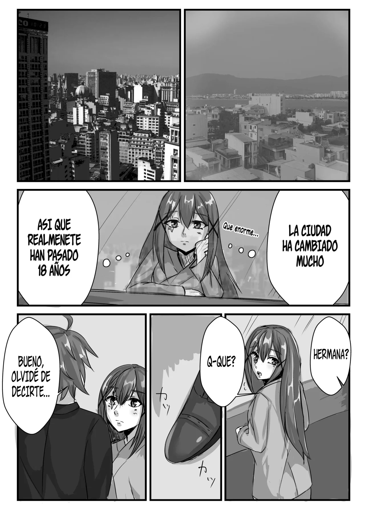 [Sebire] Kyoudai no Toshi no Sa ga 10-nen Kara 8-nen ni Naru Hanashi | Una historia de hermanos diez años menor a ocho años mayor [Spanish] [Alteracionskl Scan S.A.] [Digital] image number 10