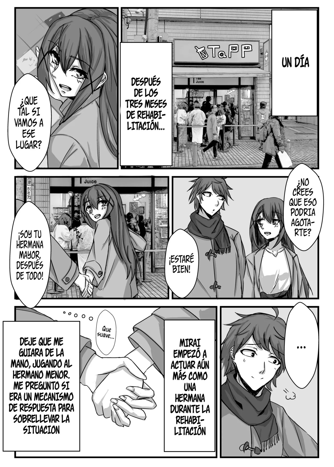 [Sebire] Kyoudai no Toshi no Sa ga 10-nen Kara 8-nen ni Naru Hanashi | Una historia de hermanos diez años menor a ocho años mayor [Spanish] [Alteracionskl Scan S.A.] [Digital] image number 14