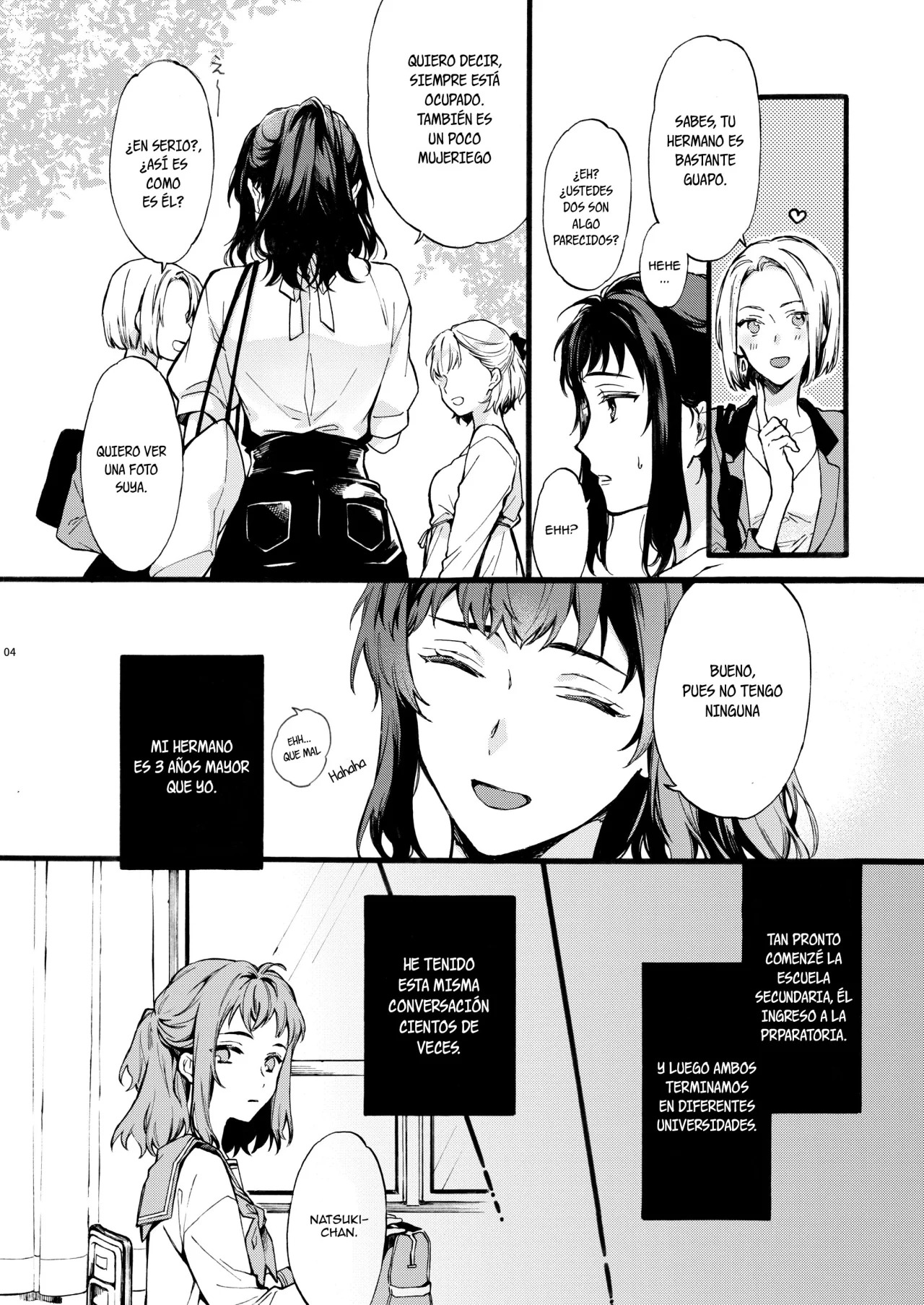 [ClockLord (Suzushiro Nerita)] Kono Hito Kareshi ja Arimasen!! (1) ~Shinomura Kyoudai no Jijou~ | Este chico no es my novio!! ~La situacion de los hermanos~ Shinomura  [Spanish] [Alteracionskl Scan S.A.] numero di immagine  3