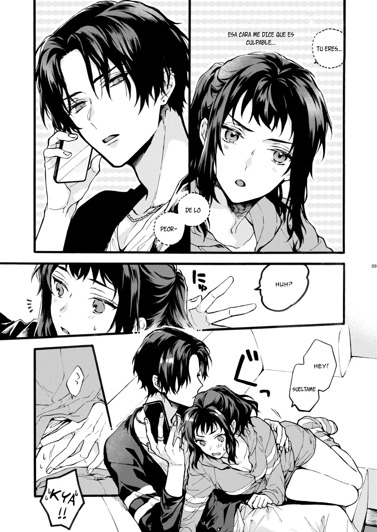[ClockLord (Suzushiro Nerita)] Kono Hito Kareshi ja Arimasen!! (1) ~Shinomura Kyoudai no Jijou~ | Este chico no es my novio!! ~La situacion de los hermanos~ Shinomura  [Spanish] [Alteracionskl Scan S.A.] numero di immagine  8