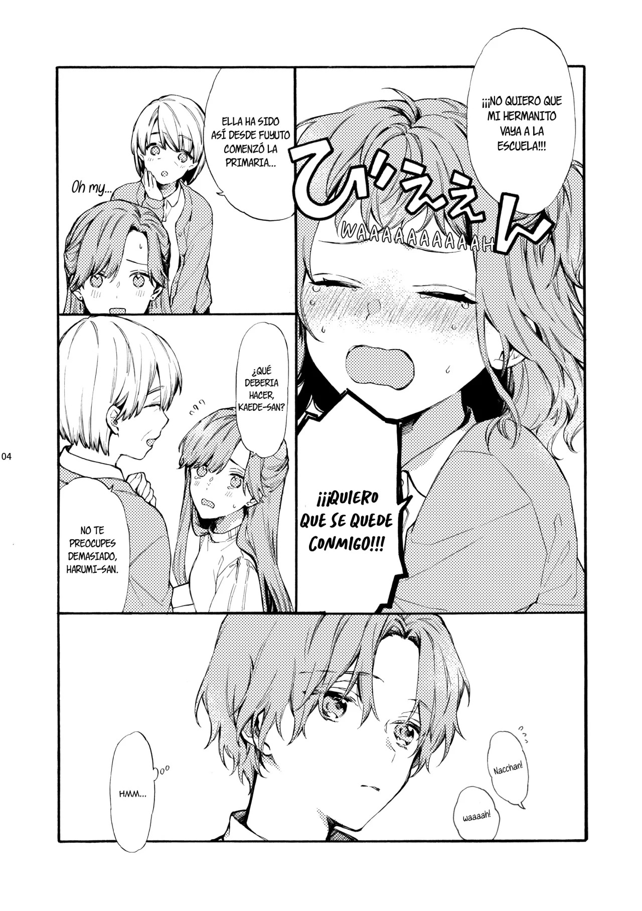 [ClockLord (Suzushiro Nerita)] Kono Hito Kareshi ja Arimasen!! (2) ~Shinomura Kyoudai no Jijou side Fuyuto~ | Este chico no es my novio!! ~La situacion en la secundaria de los hermanos~ Shinomura  [Spanish] [Alteracionskl Scan S.A.] image number 3