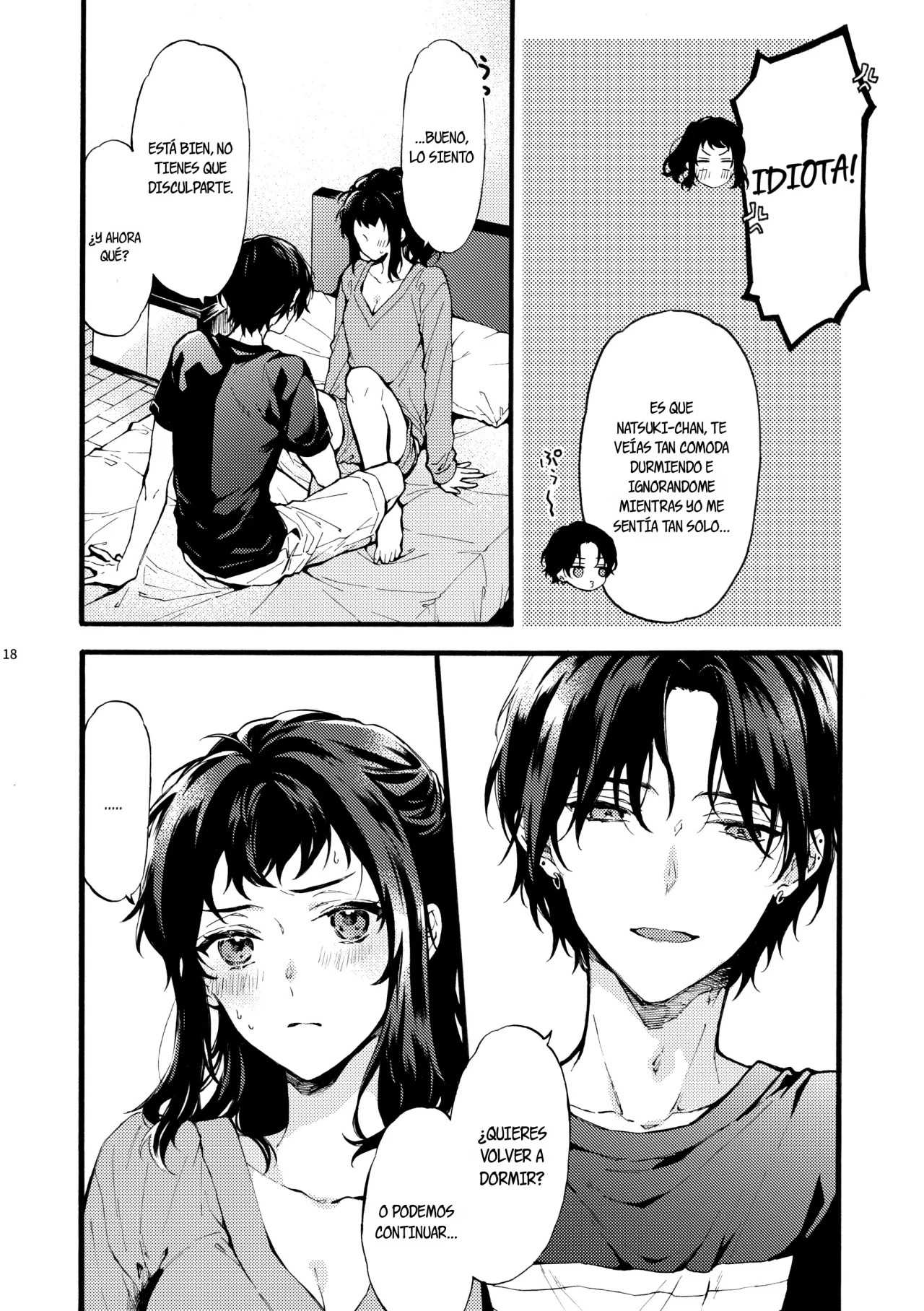 [ClockLord (Suzushiro Nerita)] Kono Hito Kareshi ja Arimasen!! (2) ~Shinomura Kyoudai no Jijou side Fuyuto~ | Este chico no es my novio!! ~La situacion en la secundaria de los hermanos~ Shinomura  [Spanish] [Alteracionskl Scan S.A.] image number 17