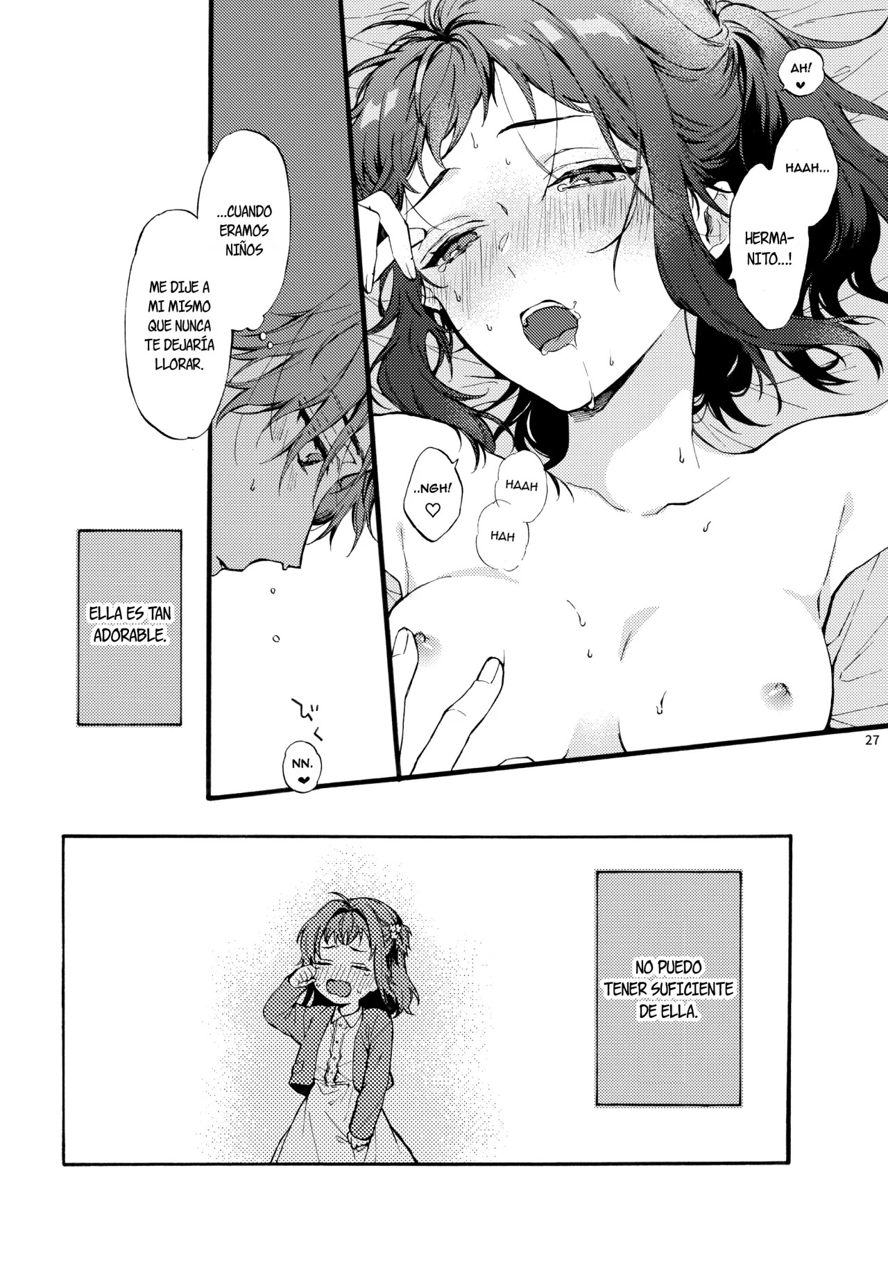 [ClockLord (Suzushiro Nerita)] Kono Hito Kareshi ja Arimasen!! (2) ~Shinomura Kyoudai no Jijou side Fuyuto~ | Este chico no es my novio!! ~La situacion en la secundaria de los hermanos~ Shinomura  [Spanish] [Alteracionskl Scan S.A.] image number 26