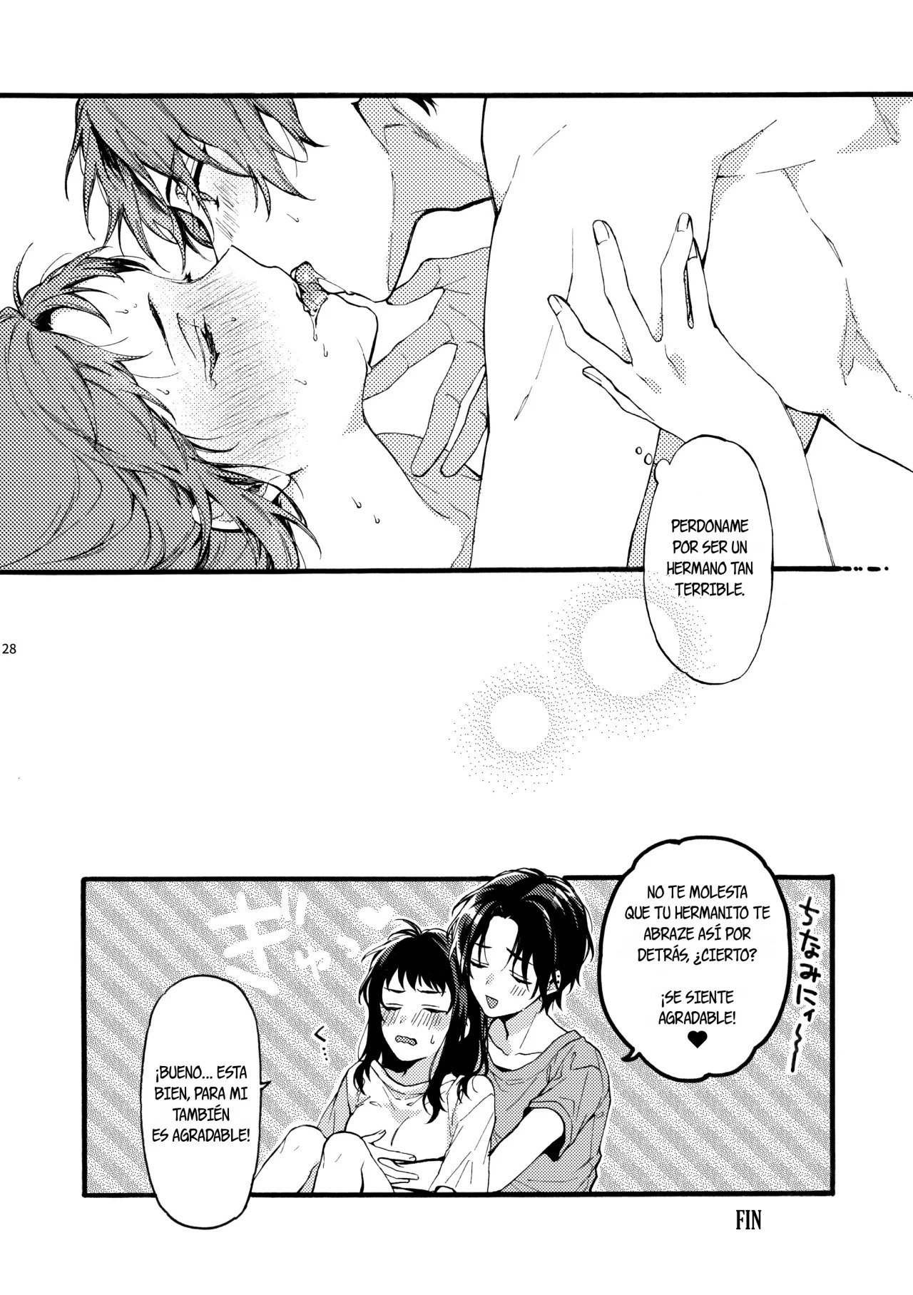 [ClockLord (Suzushiro Nerita)] Kono Hito Kareshi ja Arimasen!! (2) ~Shinomura Kyoudai no Jijou side Fuyuto~ | Este chico no es my novio!! ~La situacion en la secundaria de los hermanos~ Shinomura  [Spanish] [Alteracionskl Scan S.A.] image number 27