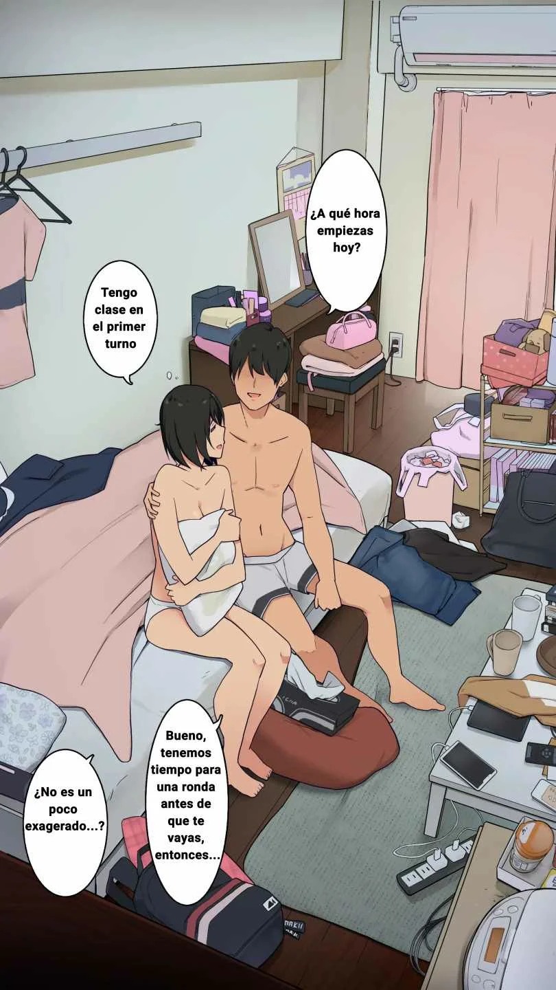 [Wakamatsu] Toaru Joshidaisei no Ichiban Taida datta Hi [Spanish] image number 6