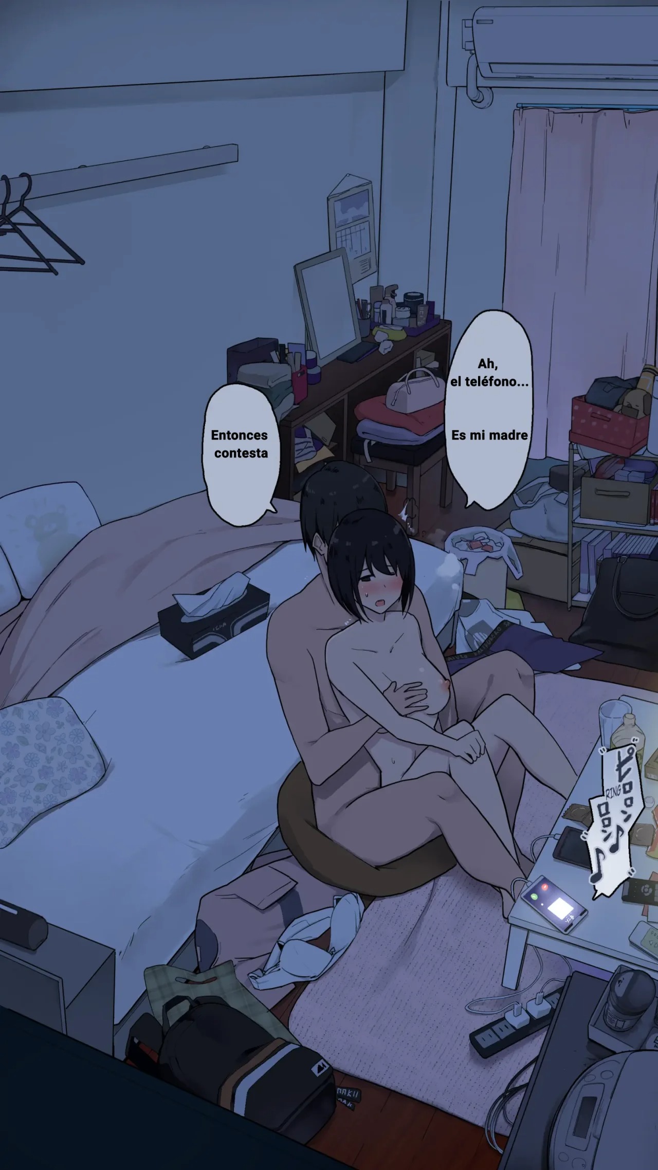 [Wakamatsu] Toaru Joshidaisei no Ichiban Taida datta Hi [Spanish] image number 18