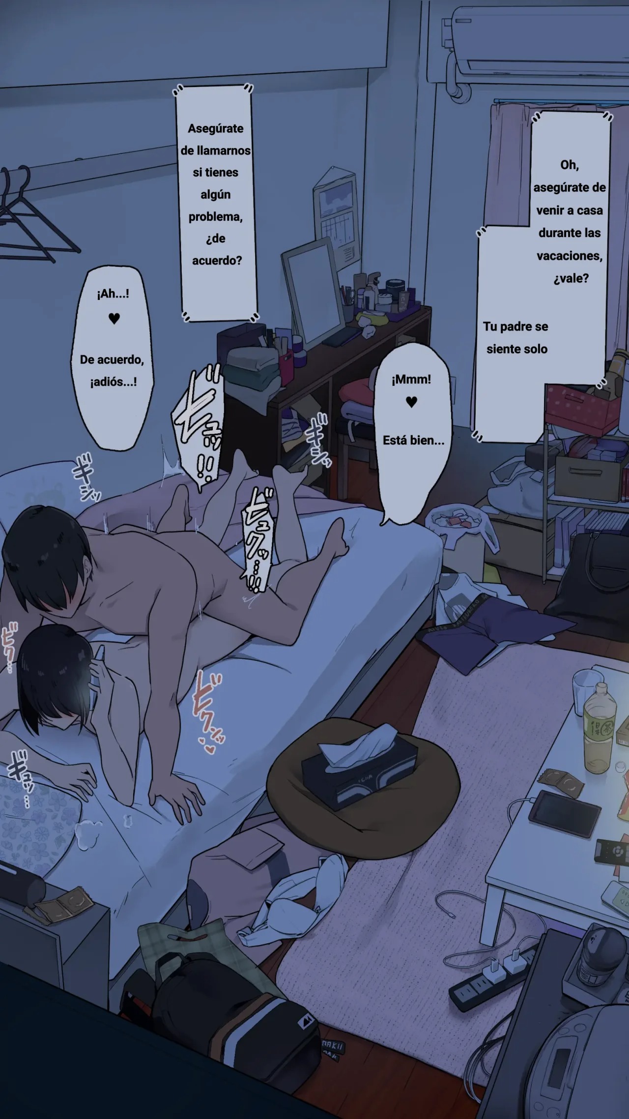 [Wakamatsu] Toaru Joshidaisei no Ichiban Taida datta Hi [Spanish] image number 21