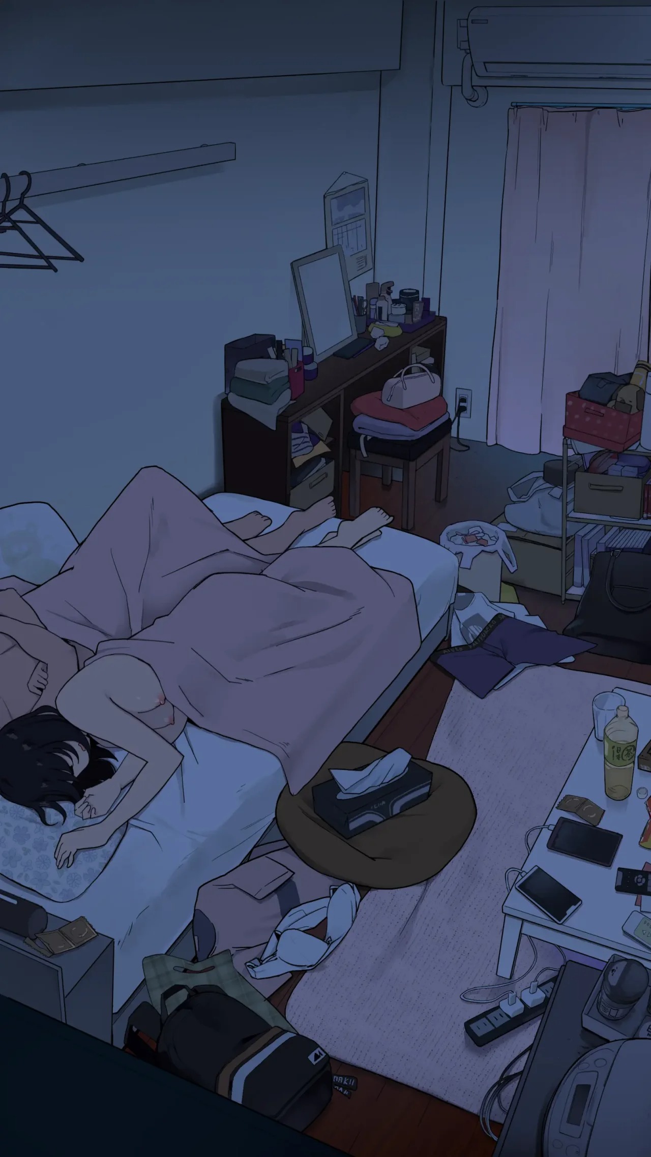 [Wakamatsu] Toaru Joshidaisei no Ichiban Taida datta Hi [Spanish] image number 24