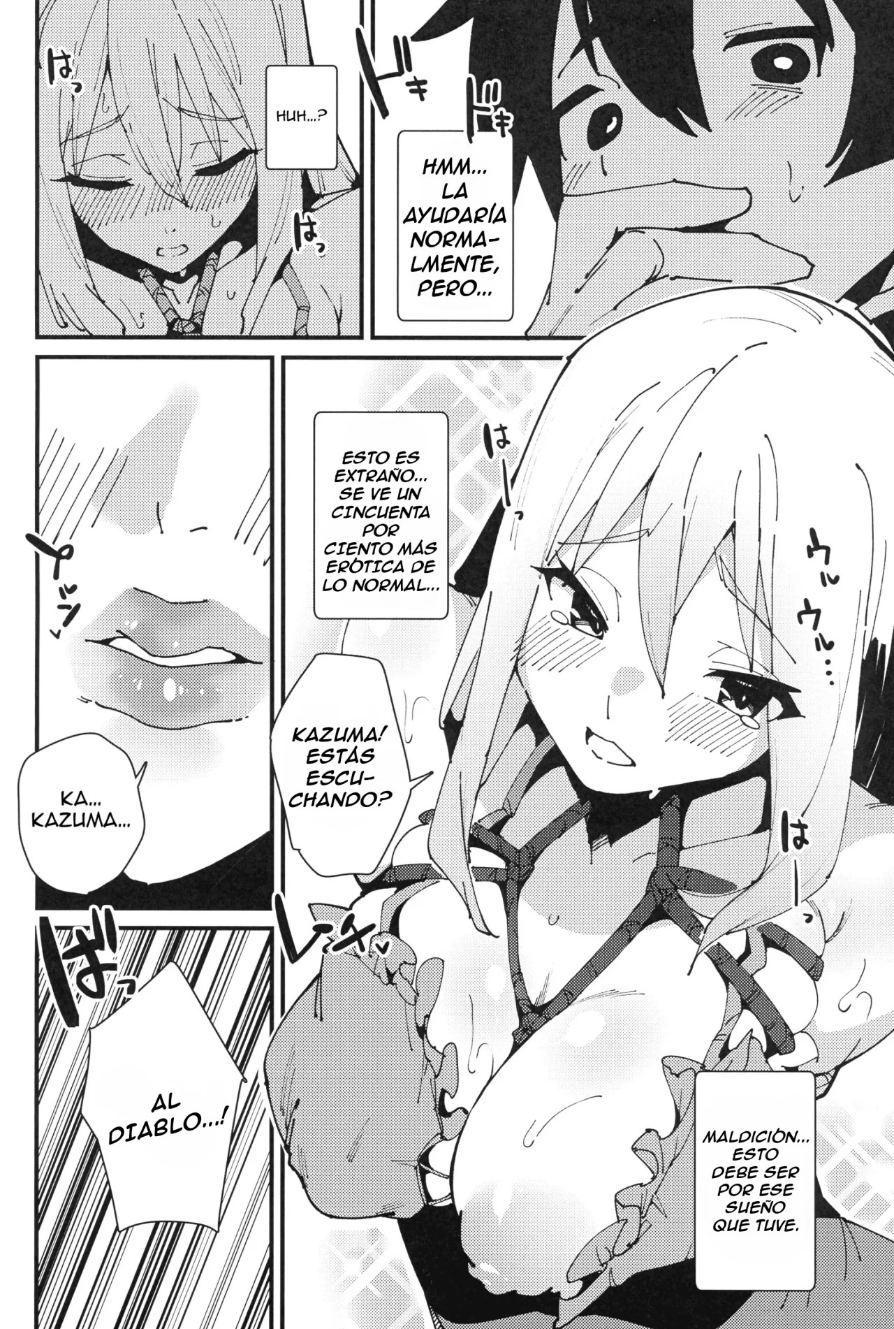 [Rakuen Tiramisu (Cobo)] Aware Darkness (Kono Subarashii Sekai ni Syukufuku o!) [Spanish] [GTKS] image number 12