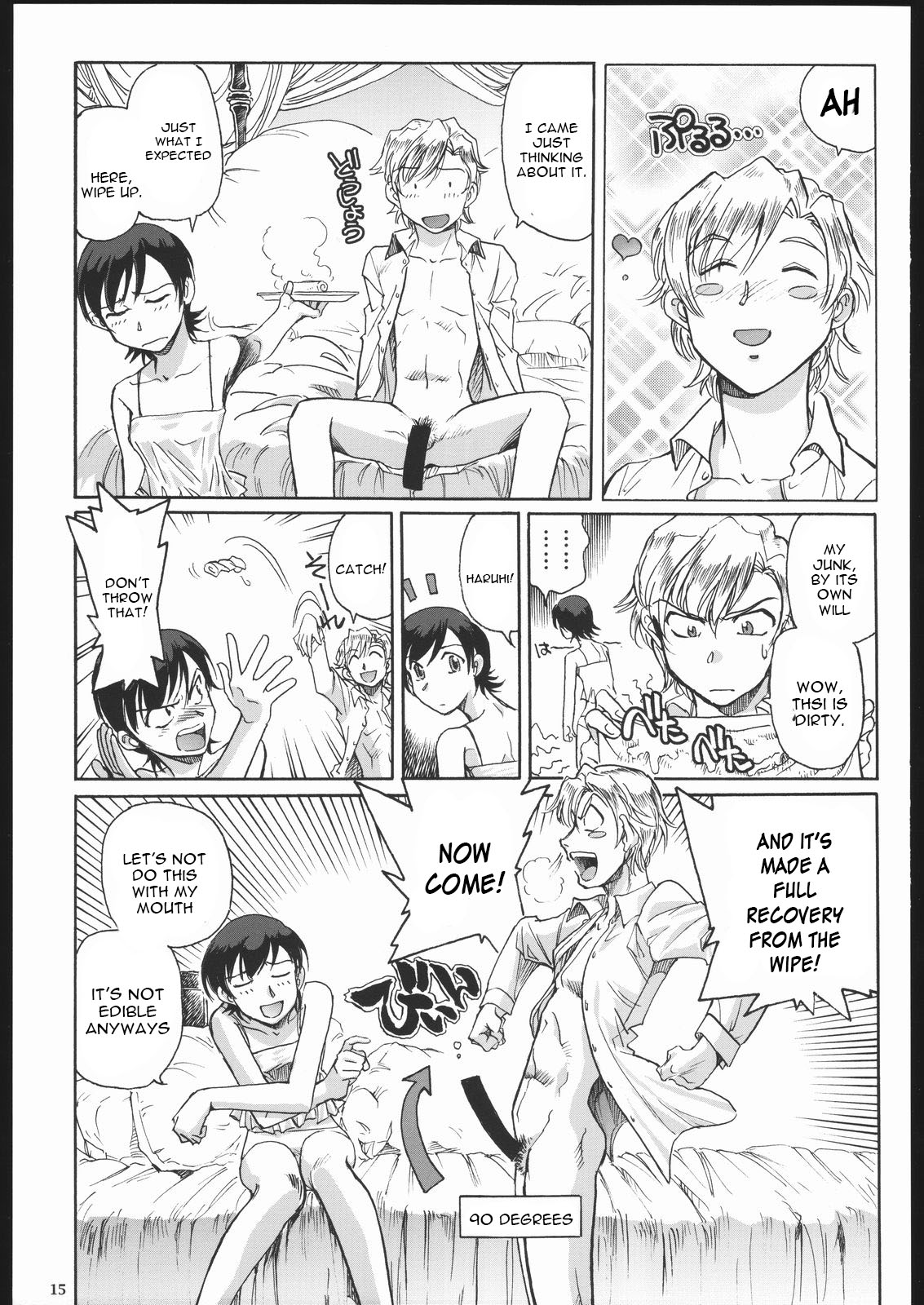 (C70) [Okinawa Taieki Gunjinkai (Yasunaga Kouichirou)] Fujioka Haruhi to Ecchi o Shiyou. (Ouran High School Host Club) [English] [constantly] image number 14