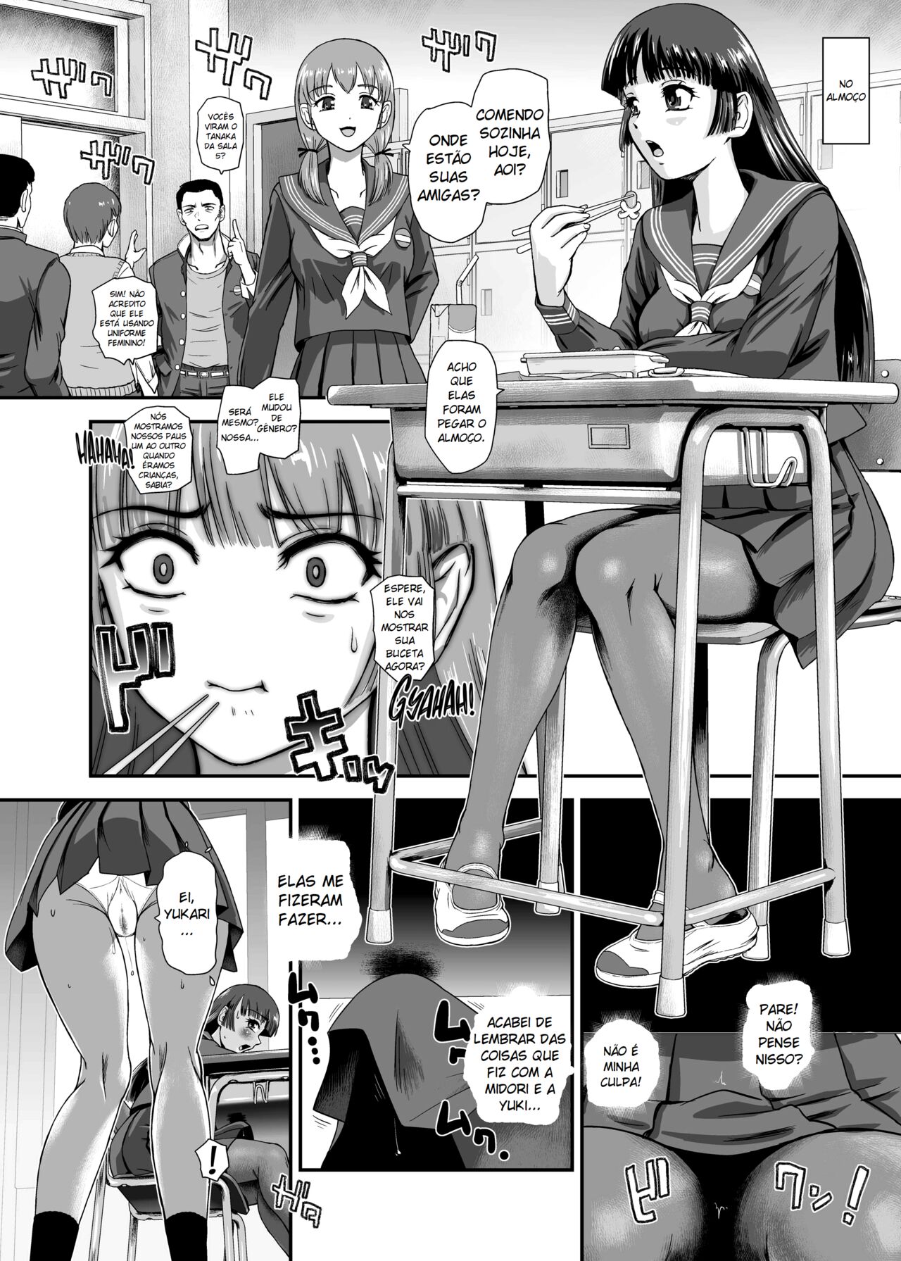 A Vida Escolar De Uma Futanari - 08 numero di immagine  4