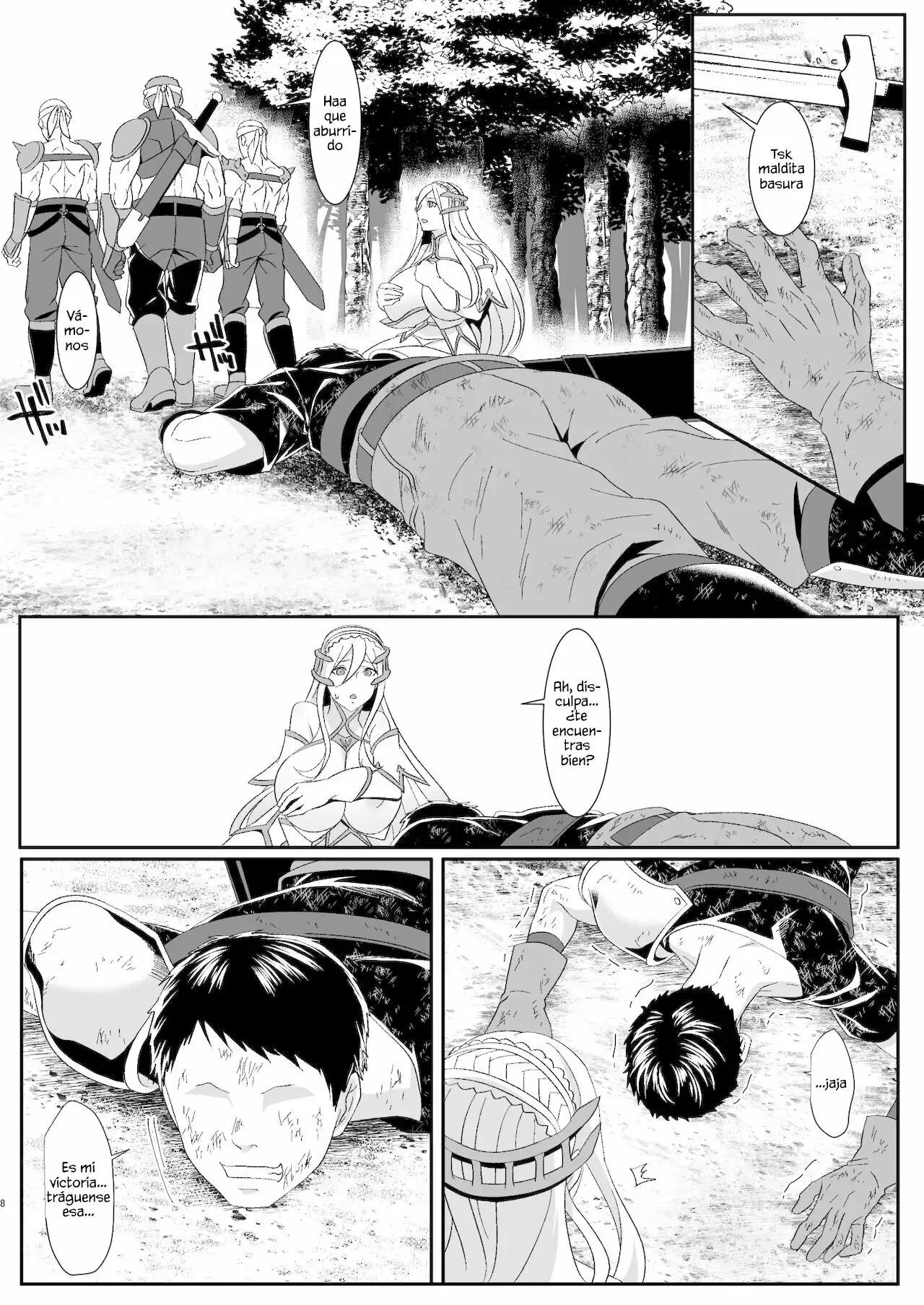 [HOT CALPIS] Online Game de Deatta Kanojo ga Tsuyo Player ni Netorareru Hanashi | La historia de mi novia que conoci en un juego en linea me engaño con un poderoso jugador [Spanish] [Kobeni Enjoyer + Leisure] 8eme image