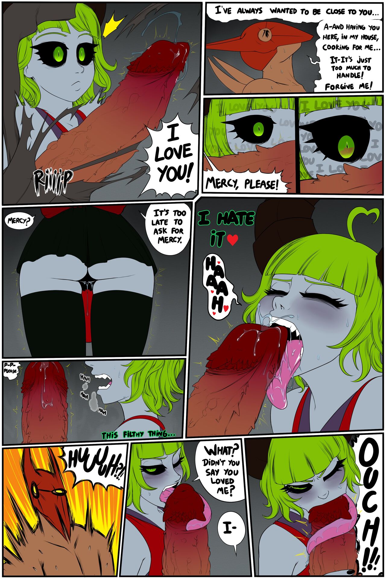 [Redboard] [RisenHentaiDemon] Love Drain (DOTA2) (Colored) image number 9