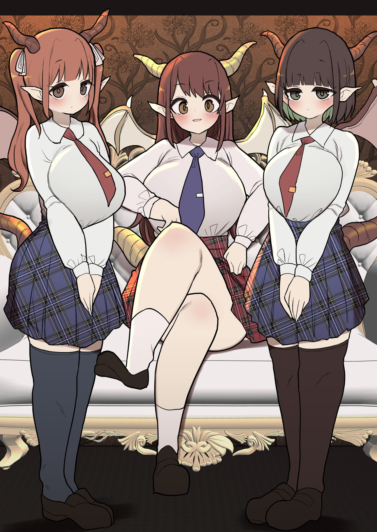 [Izumo Gasshuukoku (Momomo Gasshuukoku)] Futanari Tsuyo Tsuyo Mahou Shoujo VS Dragon-gata Kaijin-chan image number 7