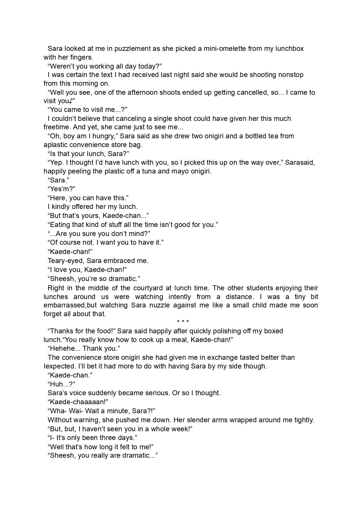 [Luminocity, Fuguriya (Peko, Sano Shinichirou)] Sono Hanabira ni Kuchizuke o - Futari no Vacances | A Kiss For The Petals - Our Vacation Together [English] [Ralen] 图片编号 7