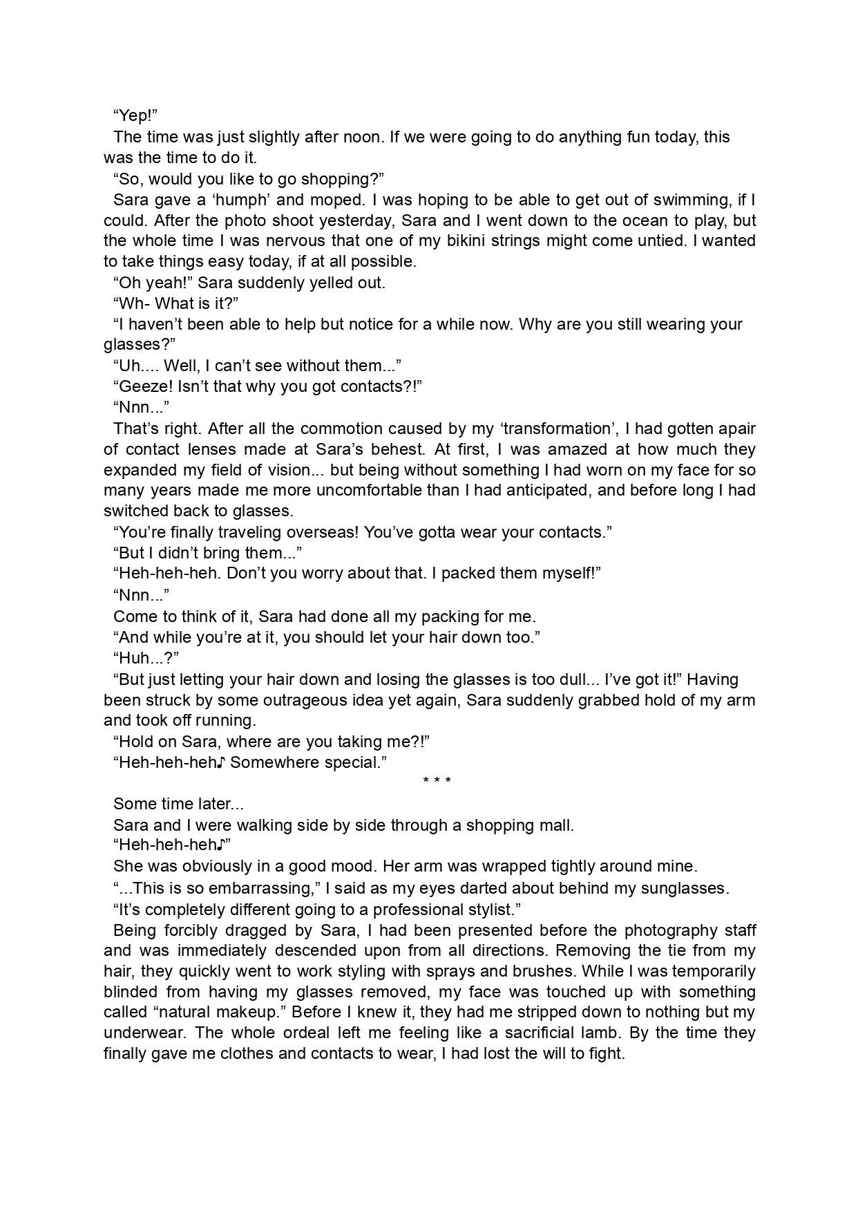 [Luminocity, Fuguriya (Peko, Sano Shinichirou)] Sono Hanabira ni Kuchizuke o - Futari no Vacances | A Kiss For The Petals - Our Vacation Together [English] [Ralen] 图片编号 18